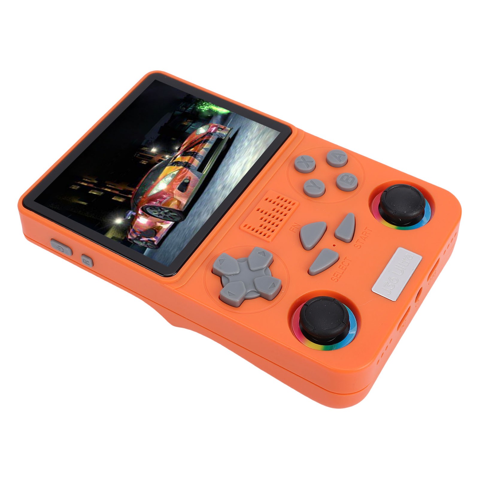 Retro Handheld Game Console 4 Inch Screen Built In 64GB Small Memory Card S GUPY