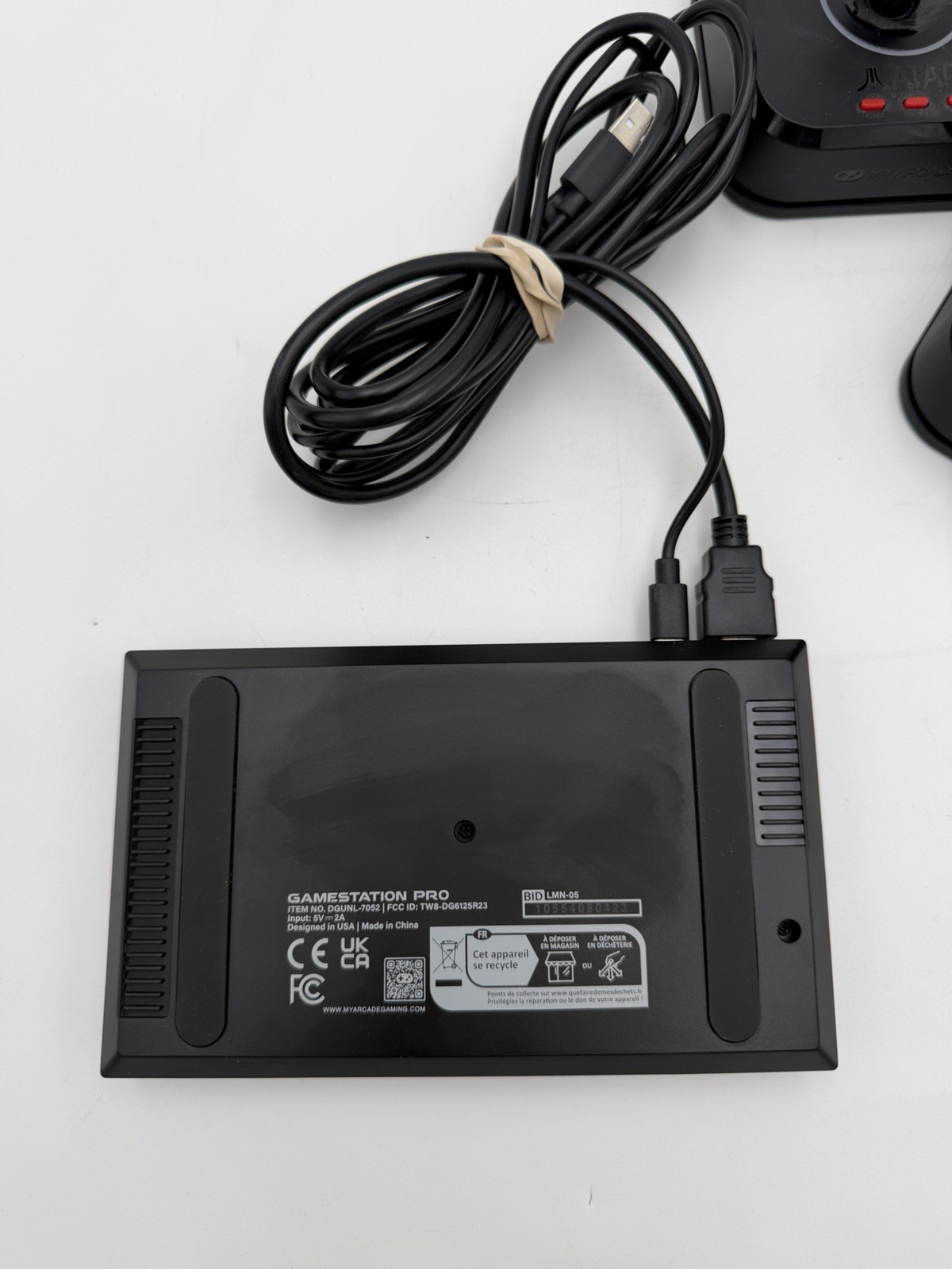 Atari Gamestation Pro Plug & Play Console w/ 2 Joysticks HDMI Tested