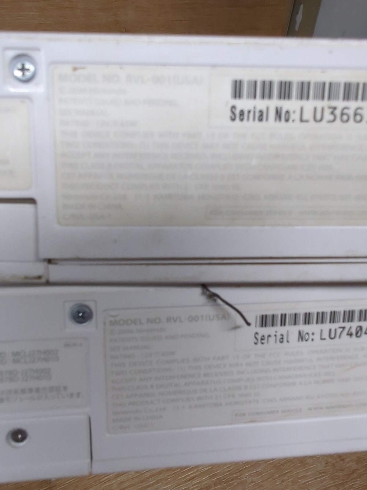 Nintendo Wii System Console White Works Error Pops Up When Disc Is Inserted