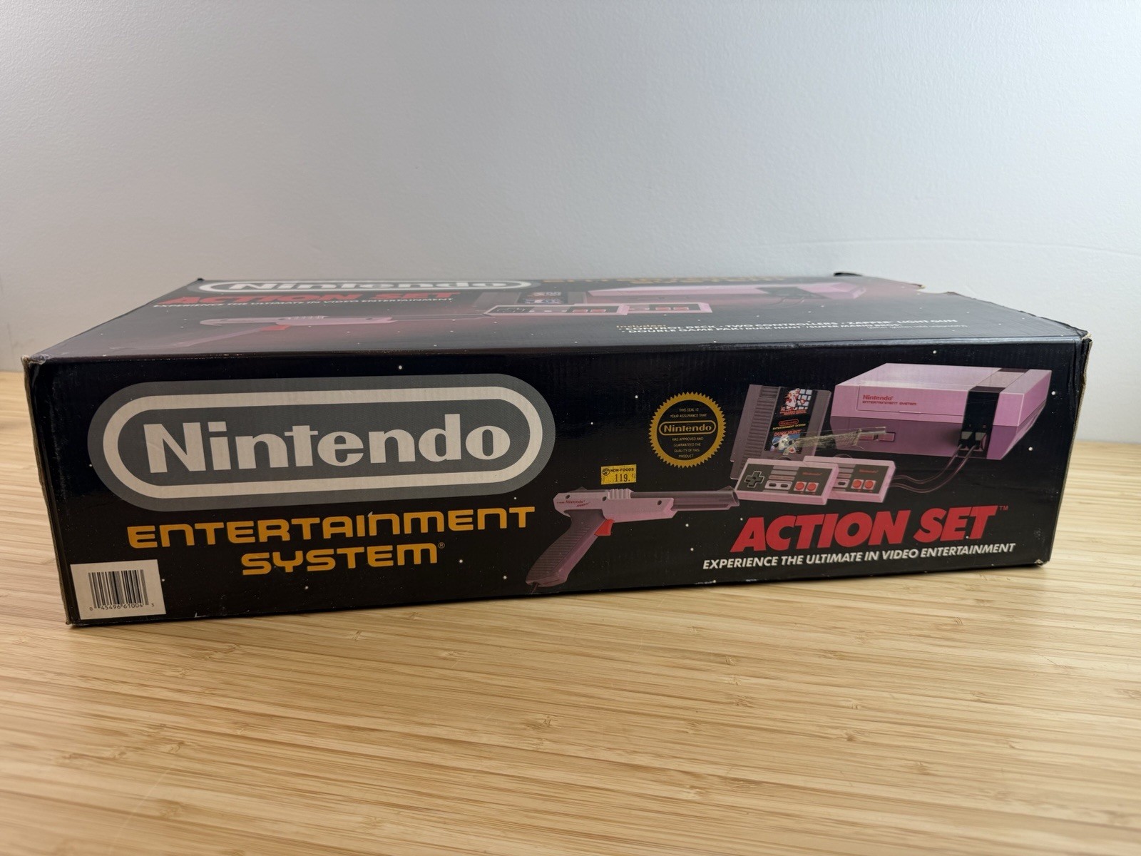 Nintendo Entertainment System Action Set Great Condition CIB