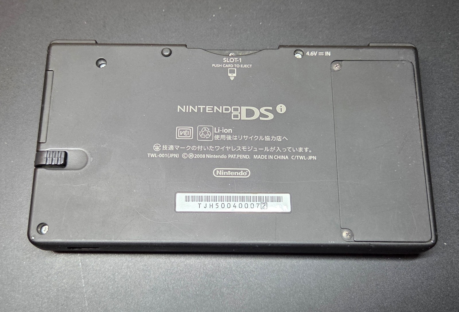 Nintendo DSi Black Handheld Console Tested & Working Fantastic! #01