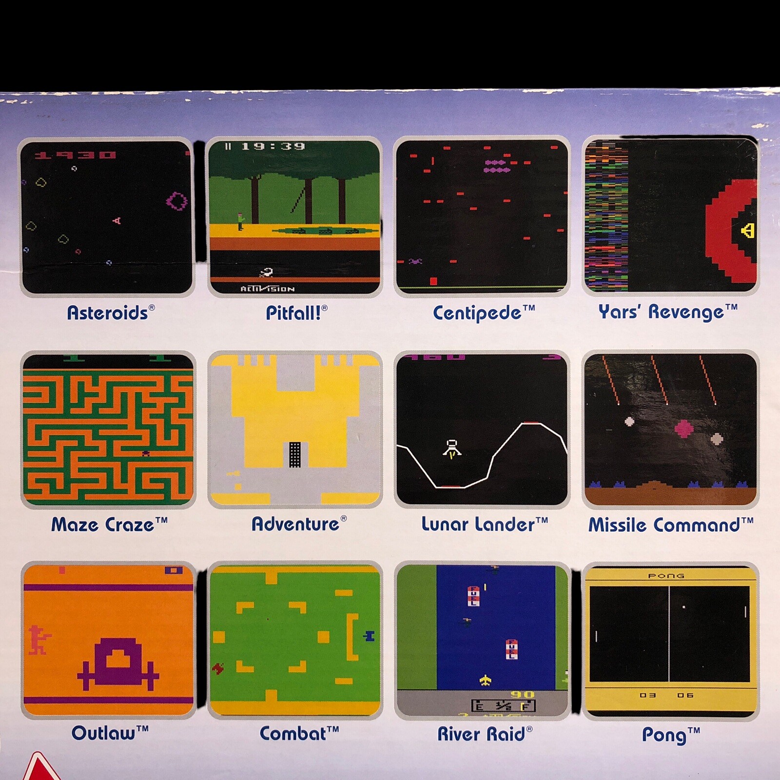 2005 26519 Atari Flashback 2 Classic Game Console Two 2600 Joysticks WORKS BxWr