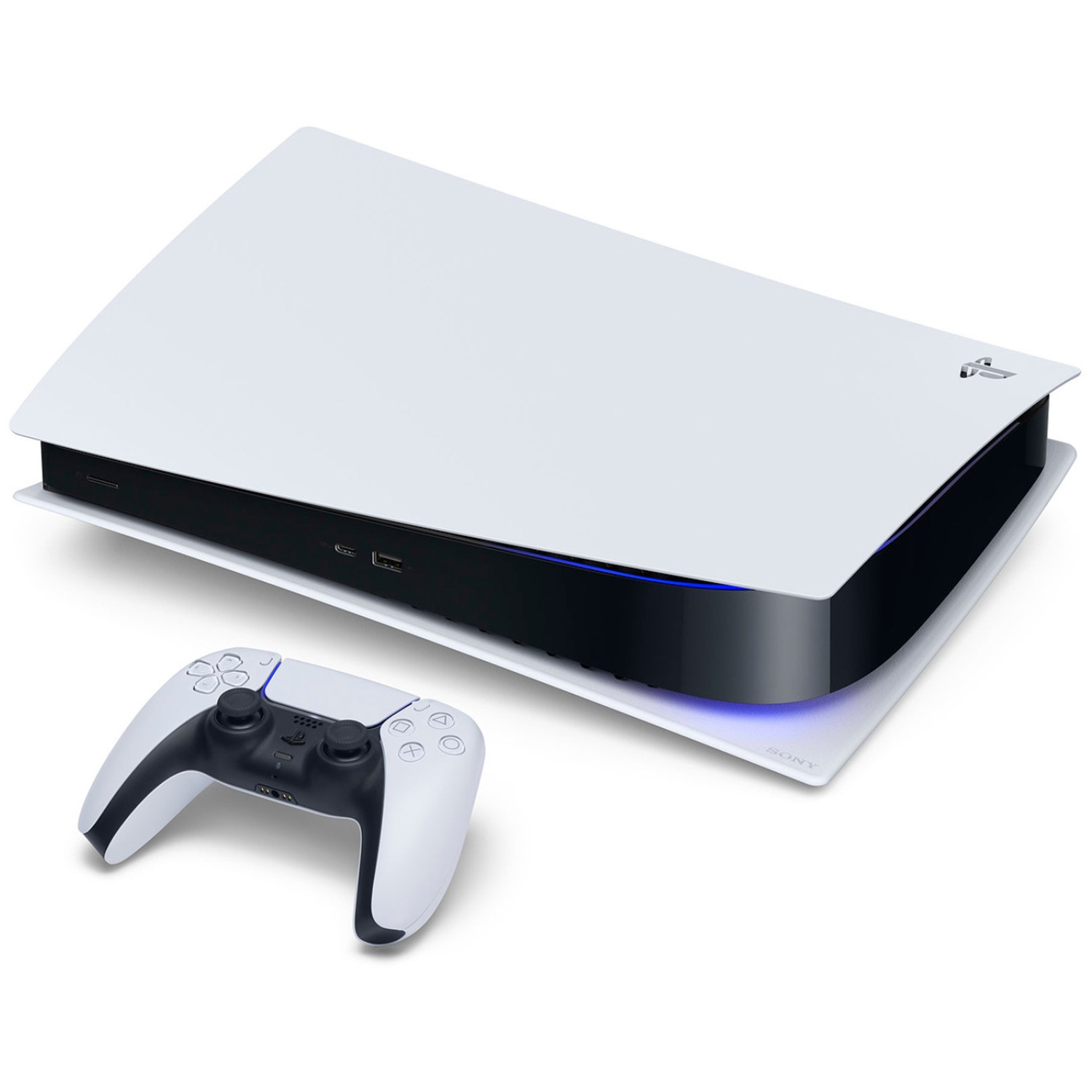 Sony Playstation 5 Disc Version with Charging Station and Starter Pack Bundle