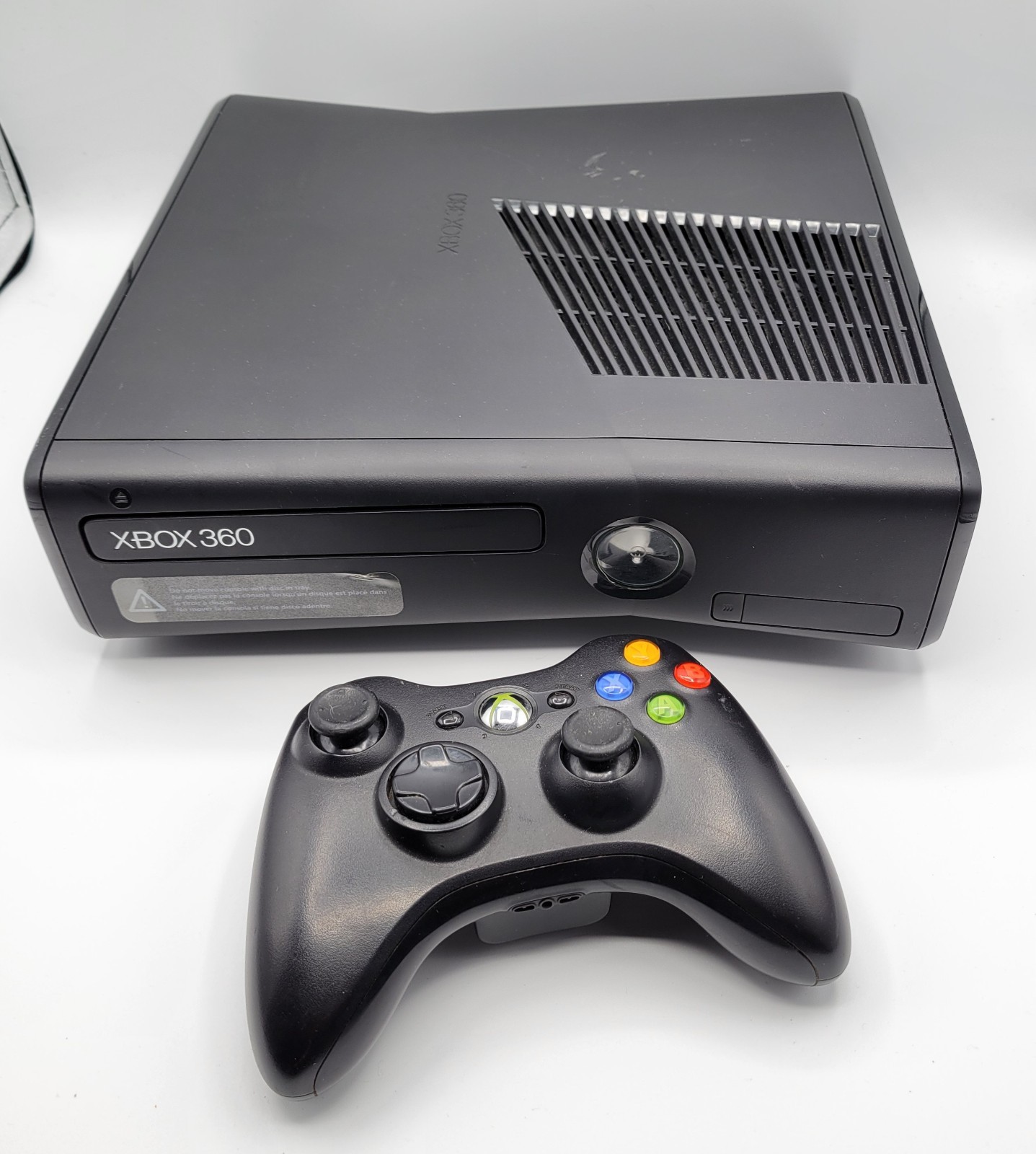 Xbox 360 Slim Console In Box Bundle 15 Games Controller 250GB Model 1439