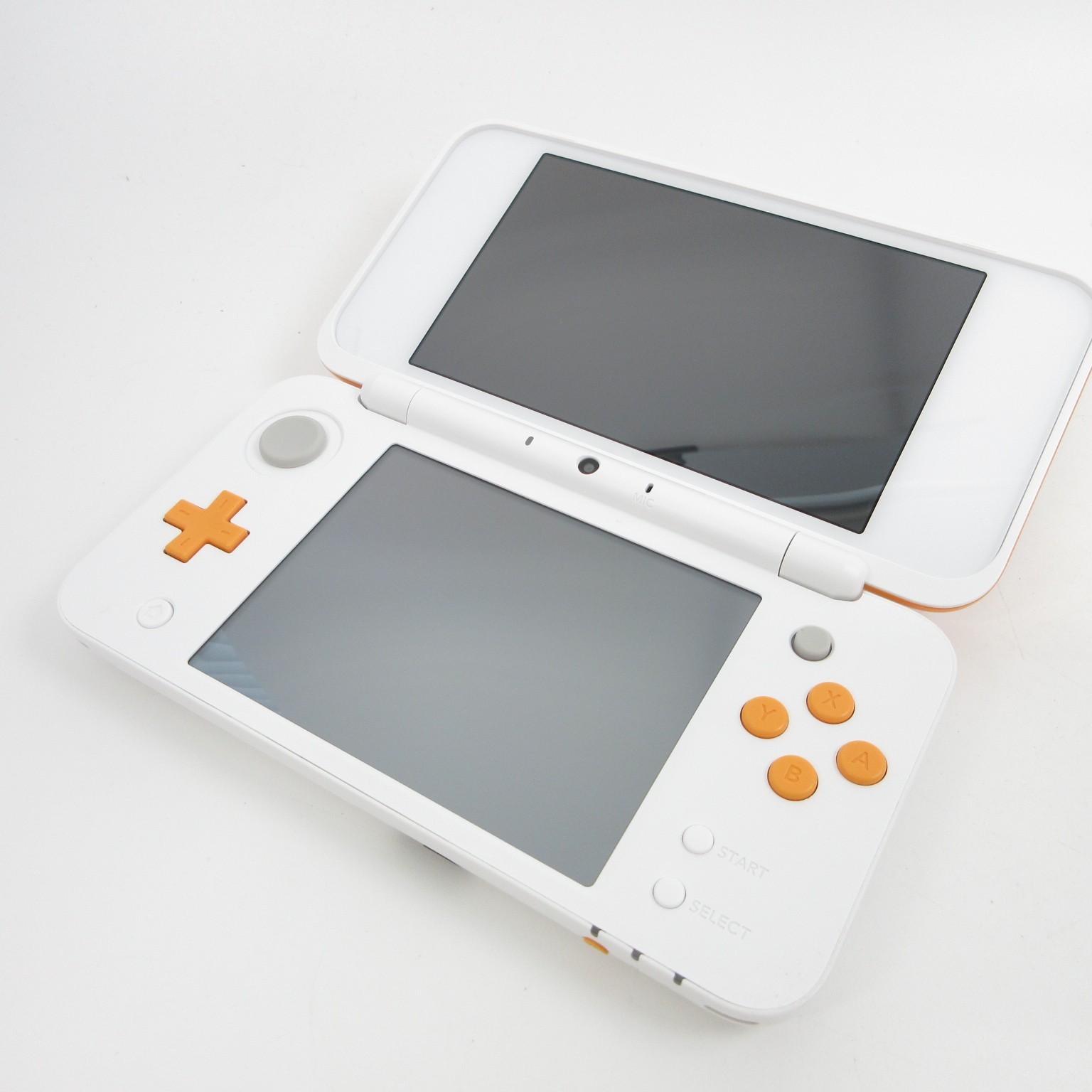 【Near Mint】Nintendo New 2DS LL XL White x Orange Console ONLY Japan Ver. #TOY052