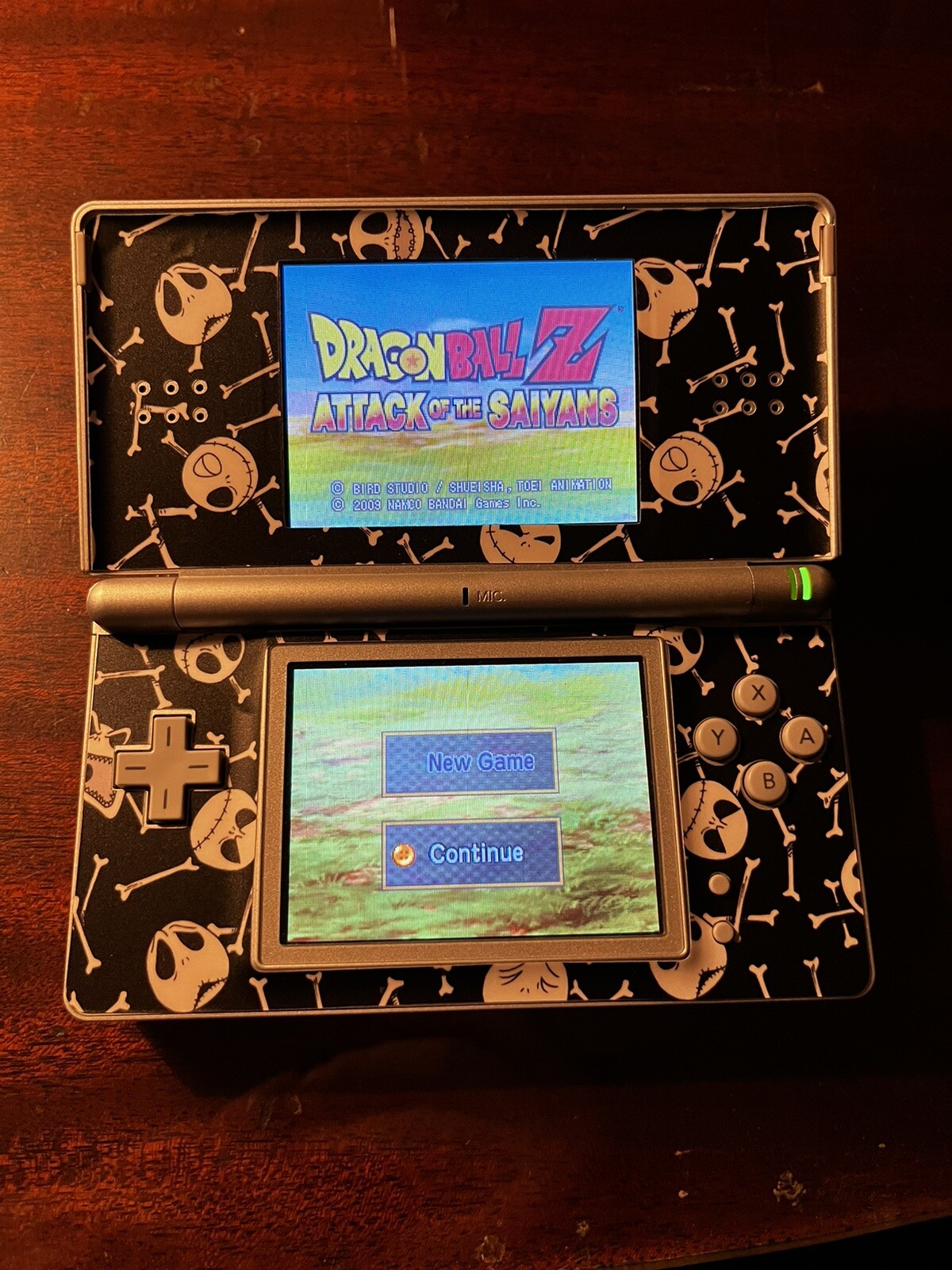 Nintendo DS Lite Silver Handheld System With Charger
