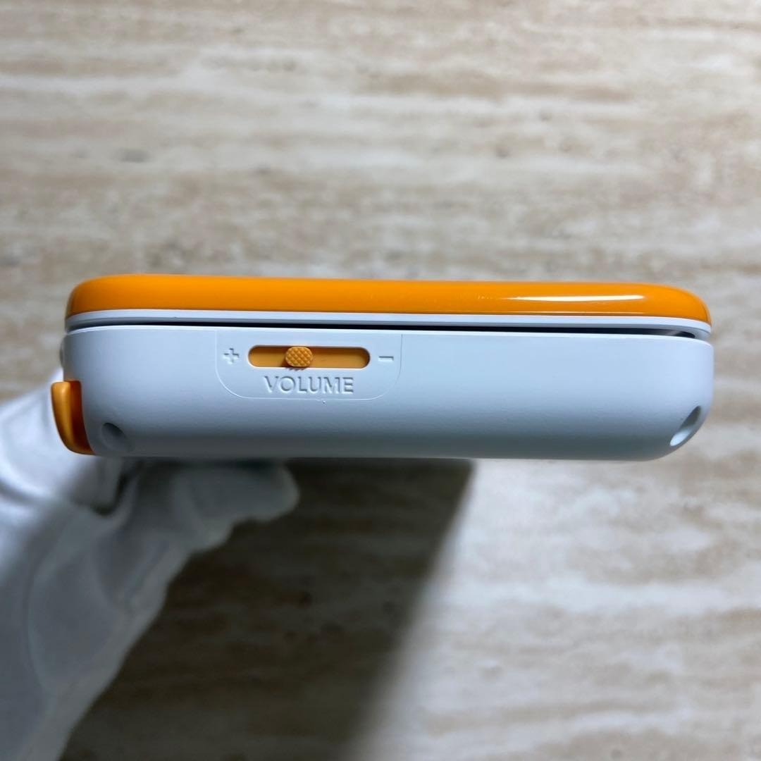NINTENDO 2DS LL White Orange Console Japanese Version CIB Boxed Near Mint JP