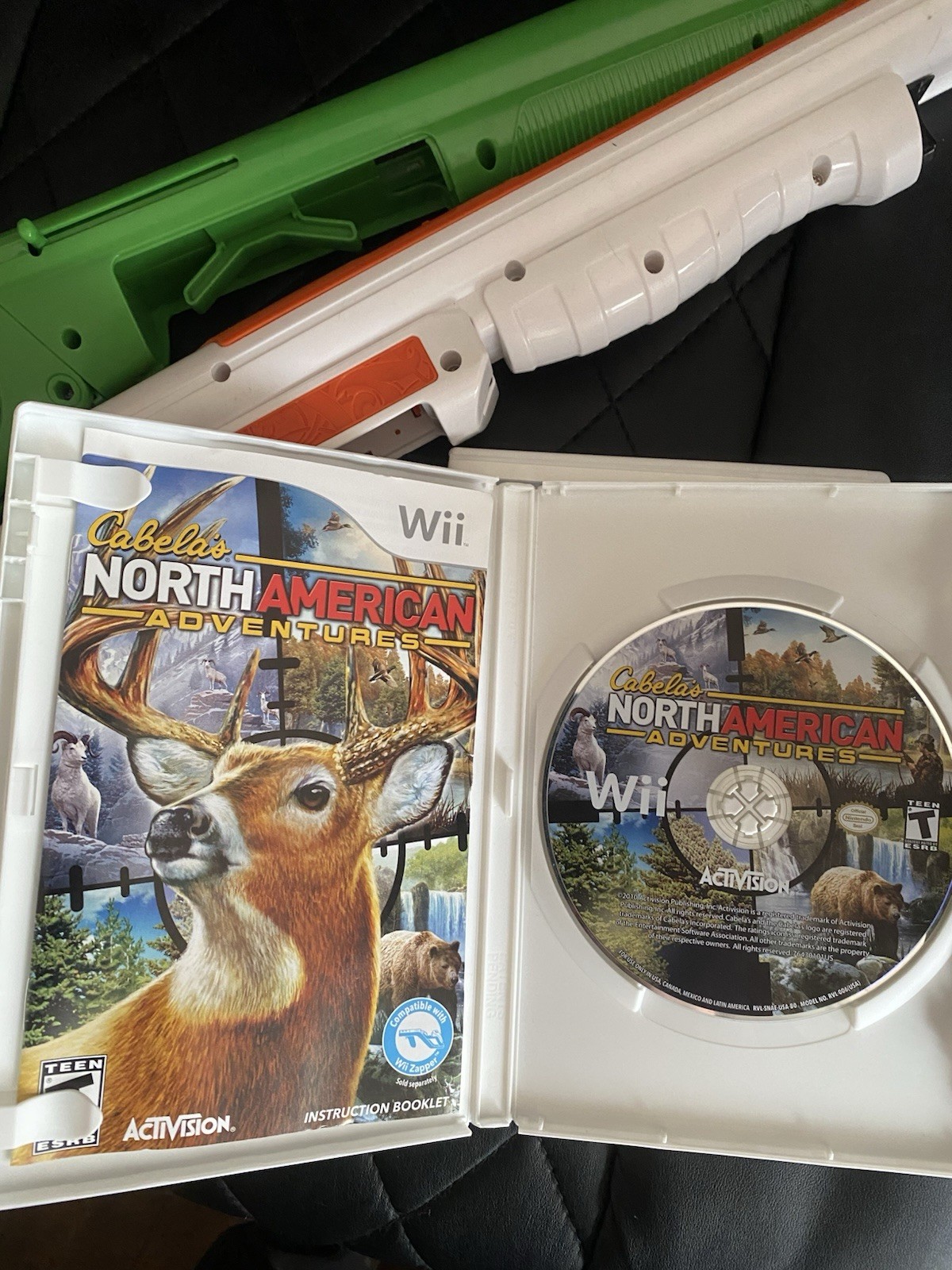 Cabela’s Wii Bundle with 2 Games and Shotgun Controller Attachments Tested
