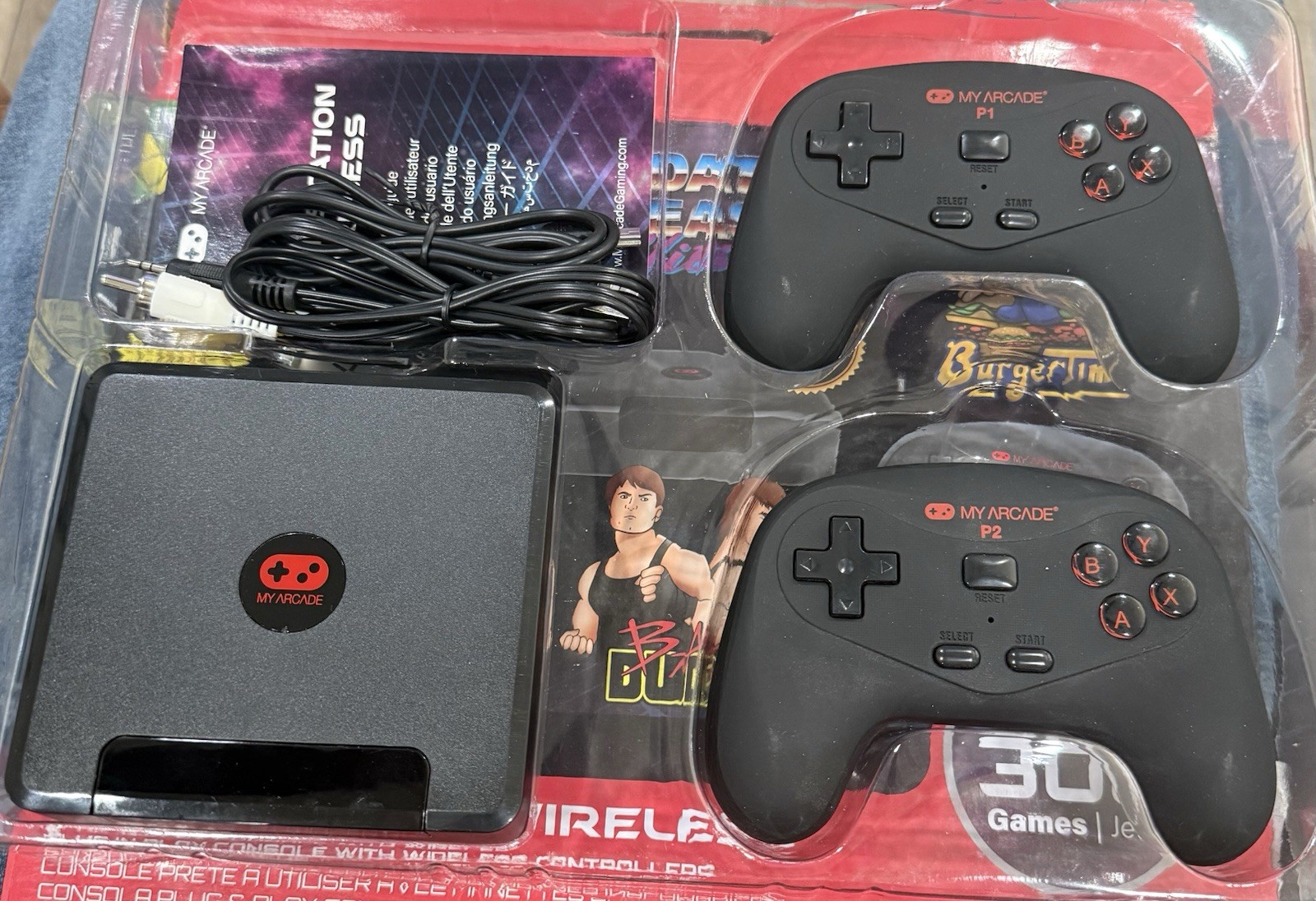 My arcade GameStation Wireless Plug & Play Console 300+ Games w/ Data East Hits