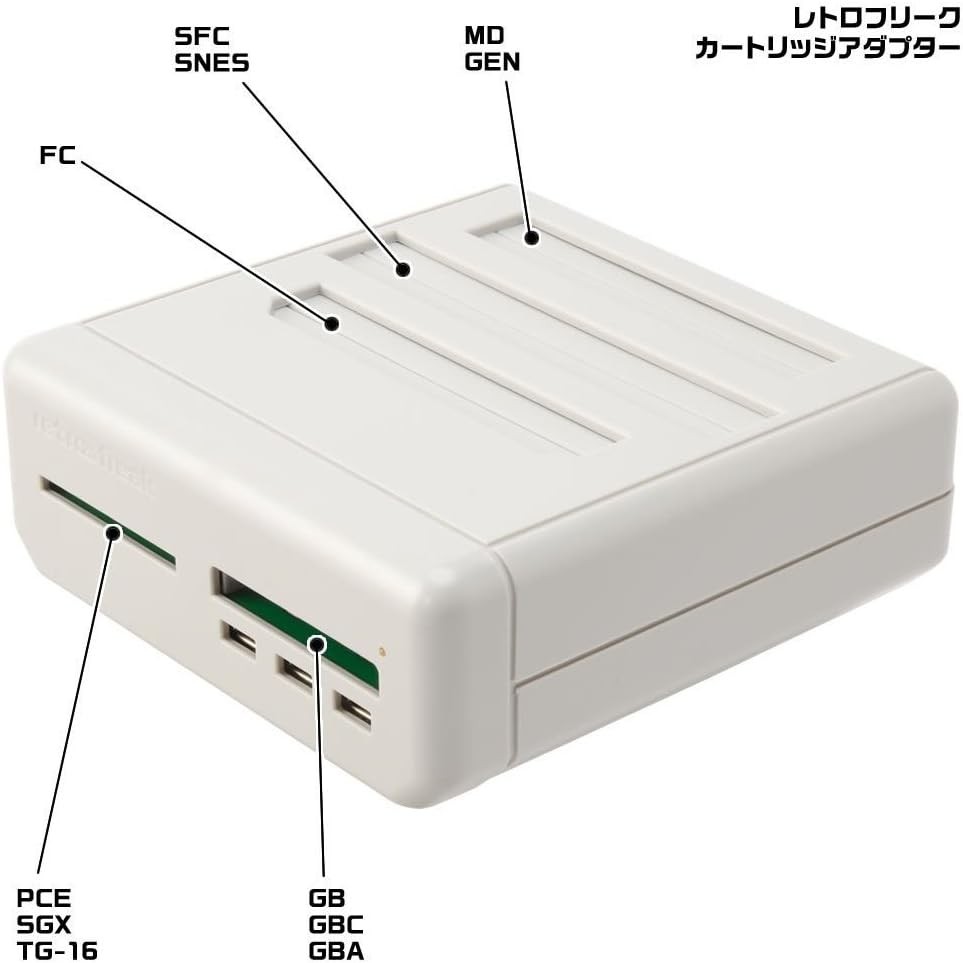 Retro Freak Controller Adapter Set for Retro Game Consoles Accessory s0914M