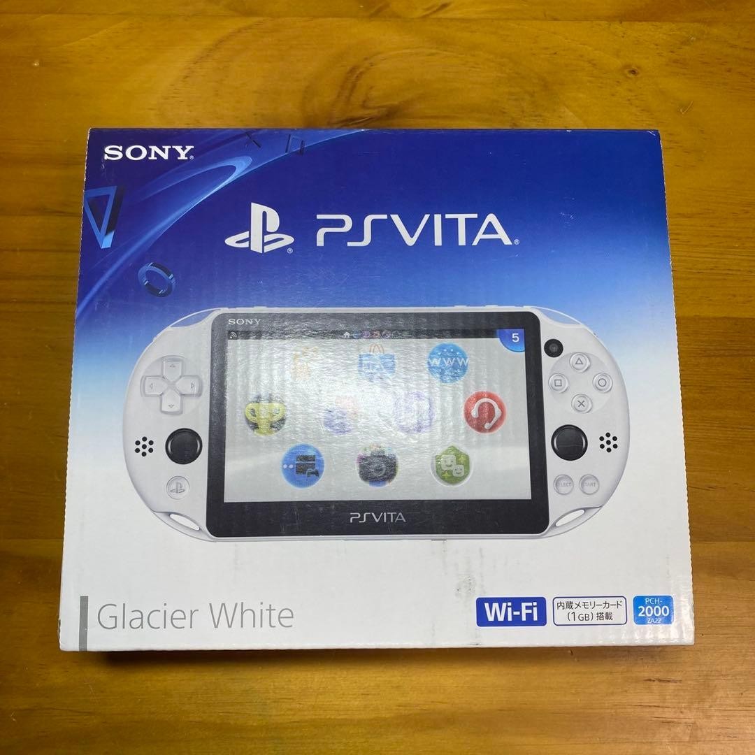 SONY PlayStation Vita Wi-Fi Model Glacier White PCH-2000 ZA22 PS Vita Japan NEW
