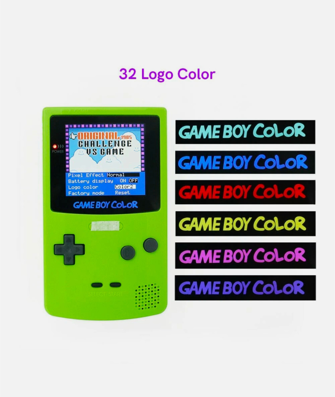 GameBoy Color Hispredido Q5 IPS LCD Backlight Screen with OSD Custom GBC