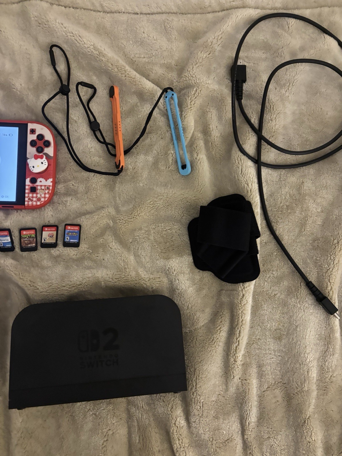 Nintendo Switch 2 Includes Dock, Charger, and Accessories, eshop games, and more