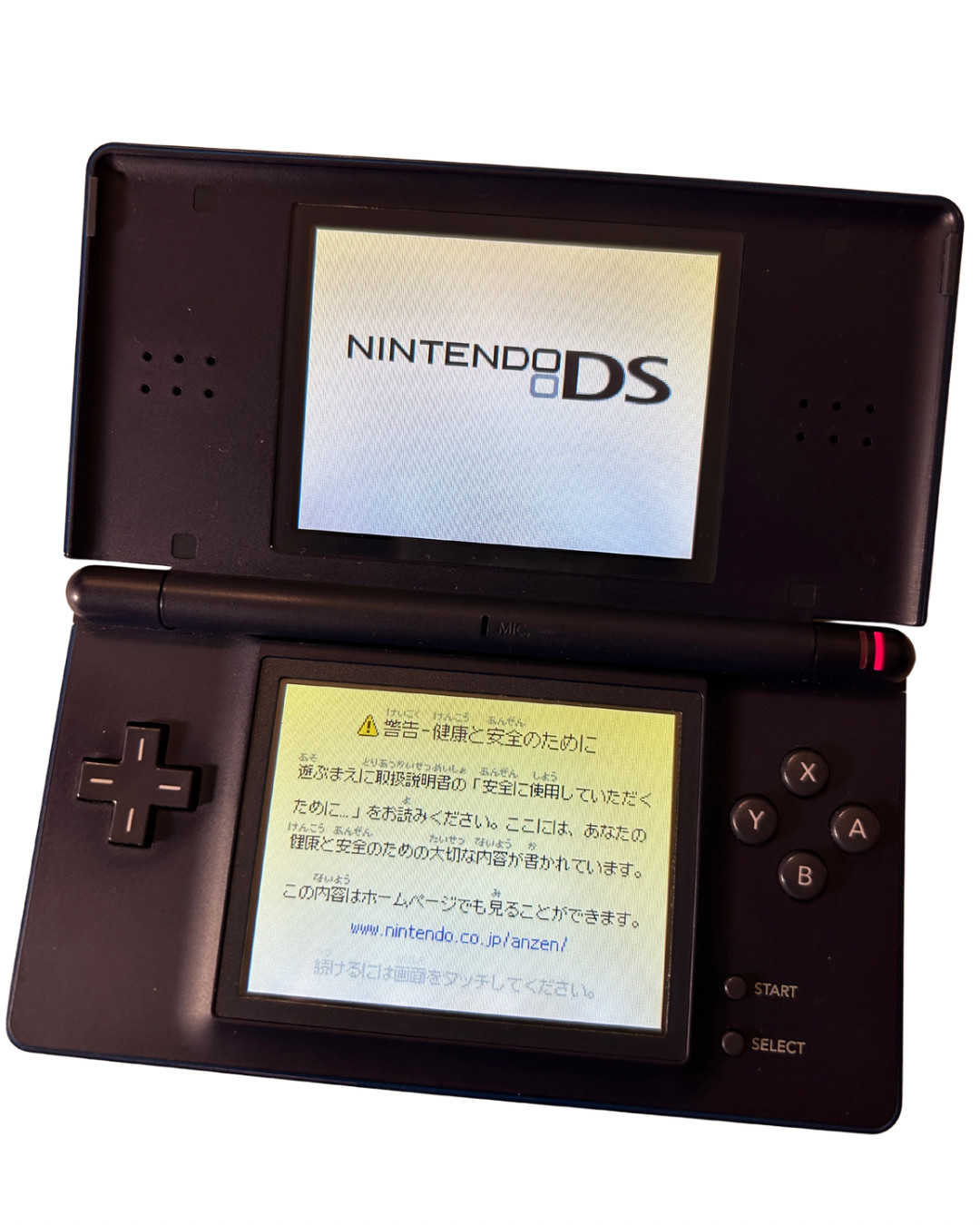 Nintendo DS Lite Dark Blue Console + 200+ Games | Pokémon | New Battery