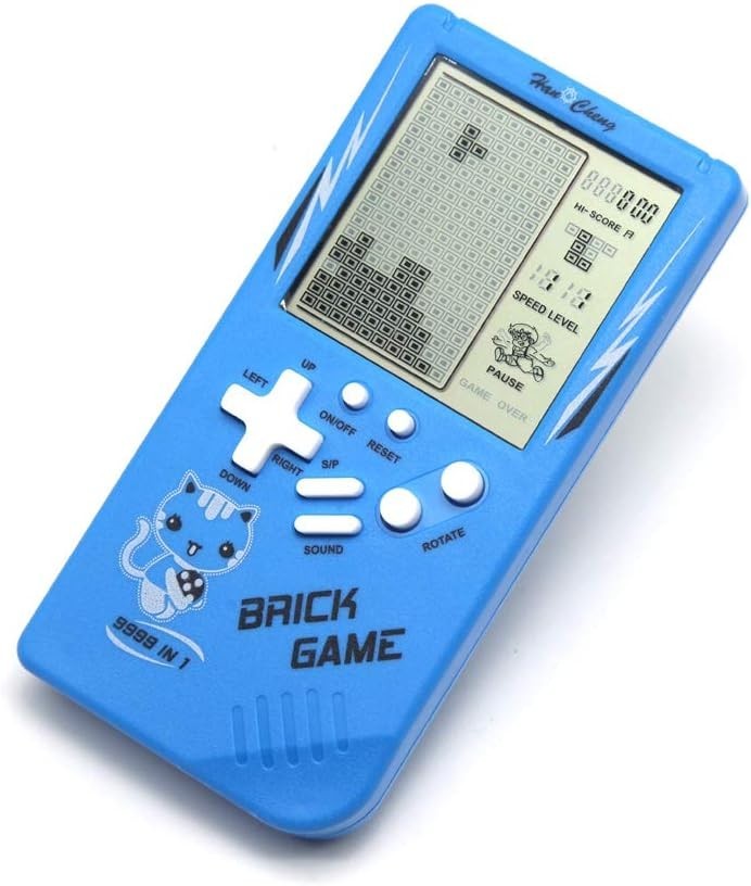 Mini Retro 9999 Games Console – 3.5” LCD, Battery Operated, Travel-Friendly
