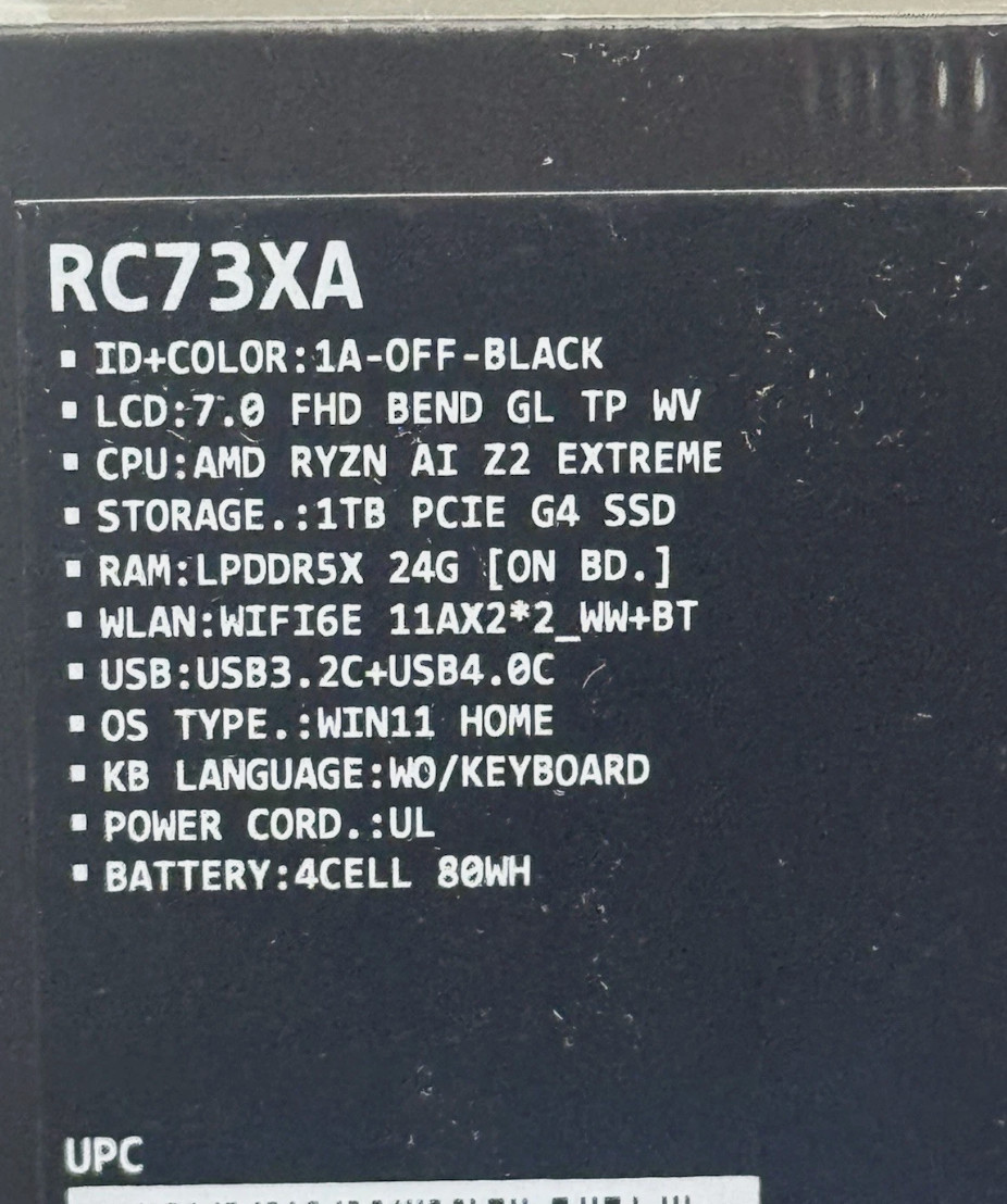 New ASUS ROG Xbox Ally X -120Hz Gaming Handheld – AMD Ryzen AI 1TB SHIPS FAST