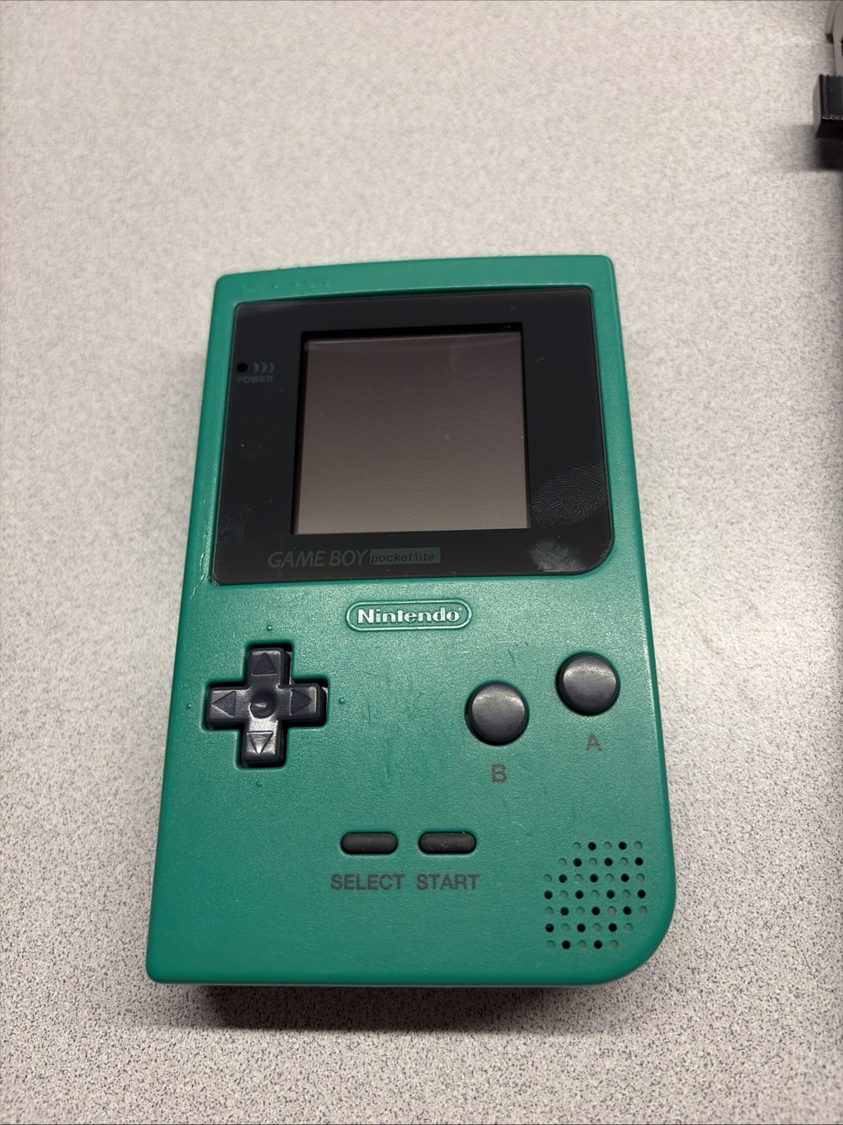 Gameboy Pocket With Black And White Backlit Screen Mod