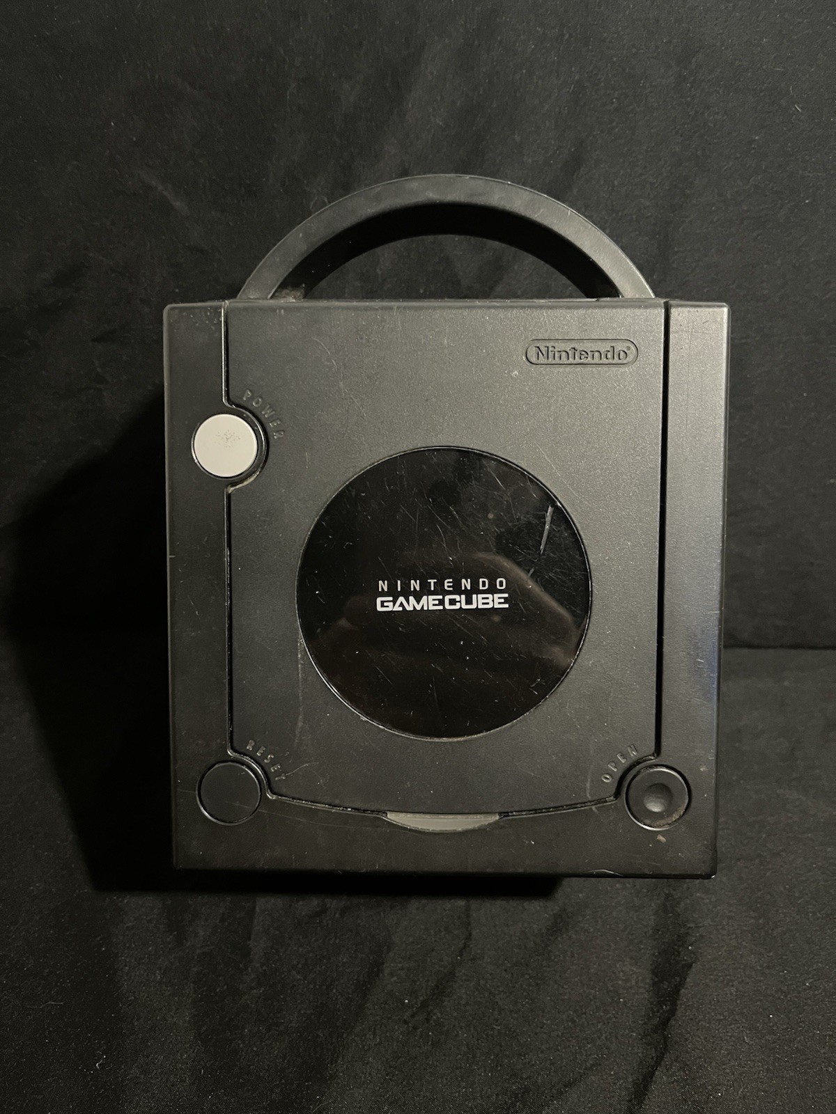 Nintendo GameCube Black Console Bundle Controller Cables DOL-001(USA) NTSC-U/C
