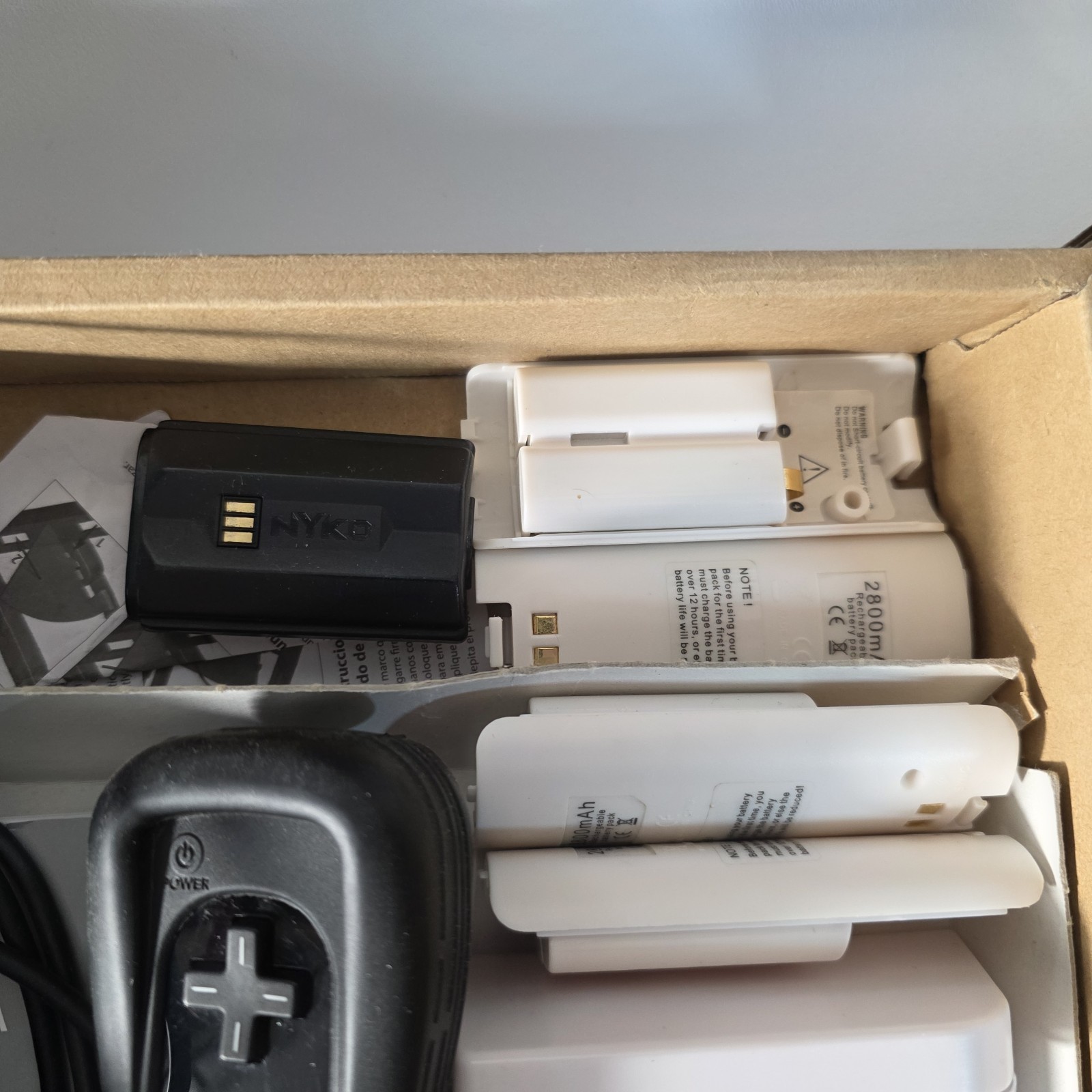 Nintendo Wii Console Bundle 3 Nunchuck, 3 Controller, RVL-101 – Black with Box