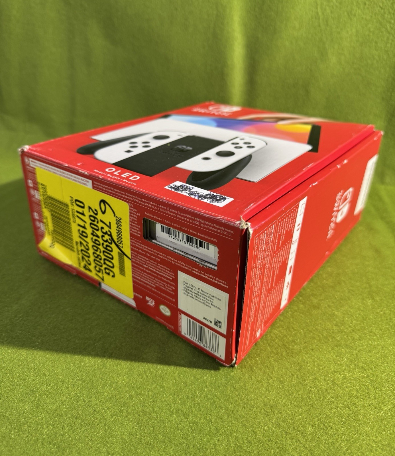💥OPEN BOX💥NINTENDO SWITCH OLED HEG-001 HANDHELD CONSOLE 64GB ~💥 TESTED💥