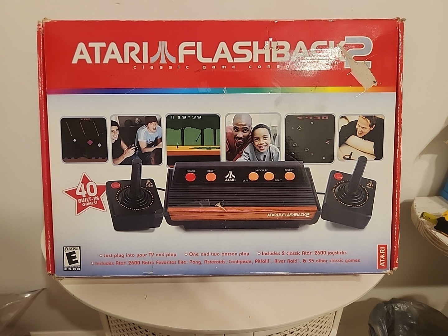 VTG Atari 2600 Flashback 2 Classic Game Console – Preloaded 40 Games – NEW 2005