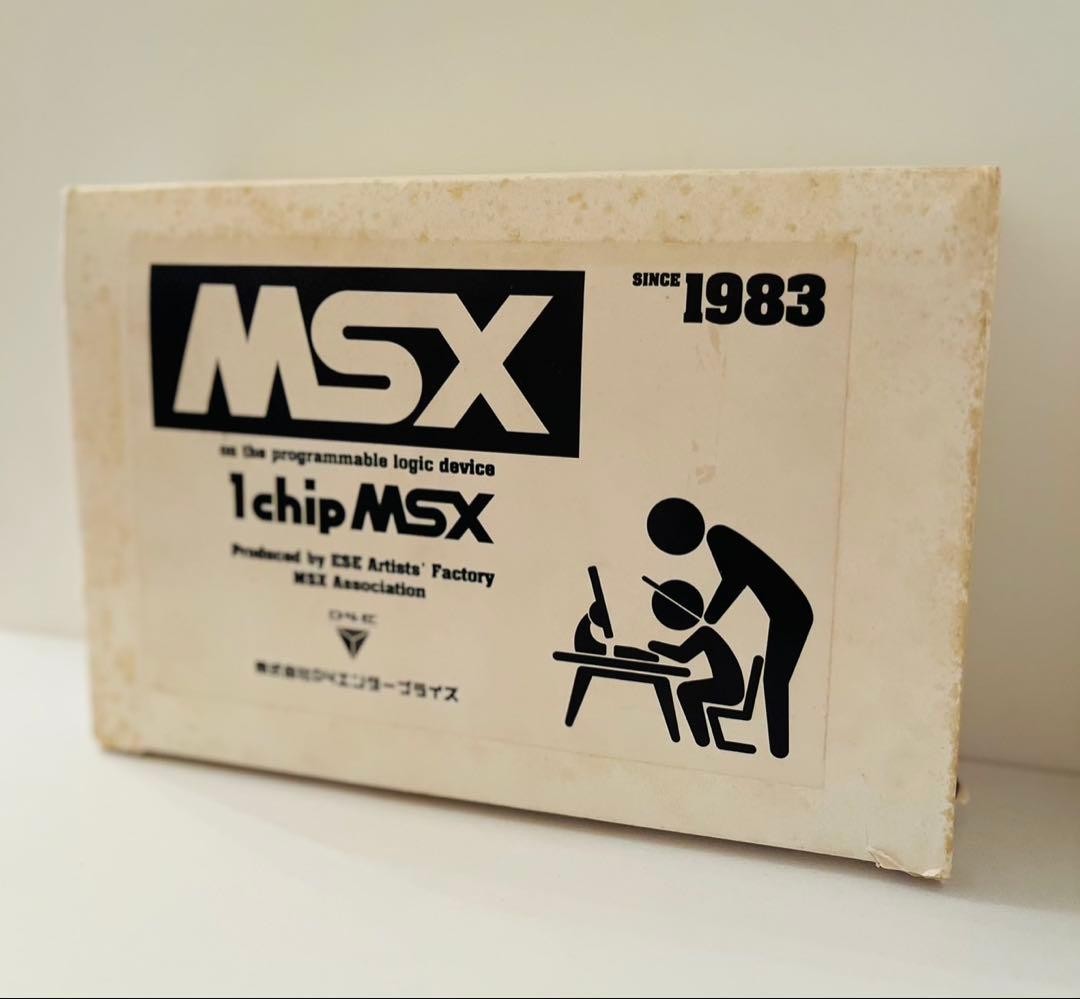 1Chip MSX Console D4 Enterprise PSU(AC Adapter),Manual,Boxed set 1983 MINT:JPN