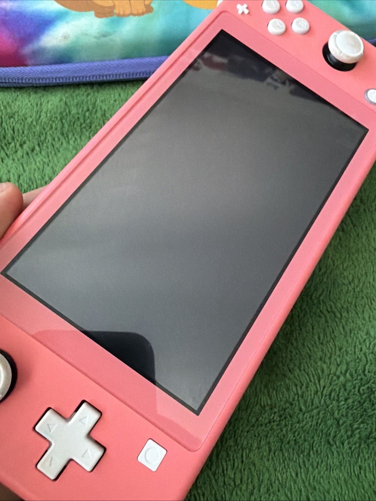 Nintendo Switch Lite Coral Pink Console Handheld System HDH-001 Tested