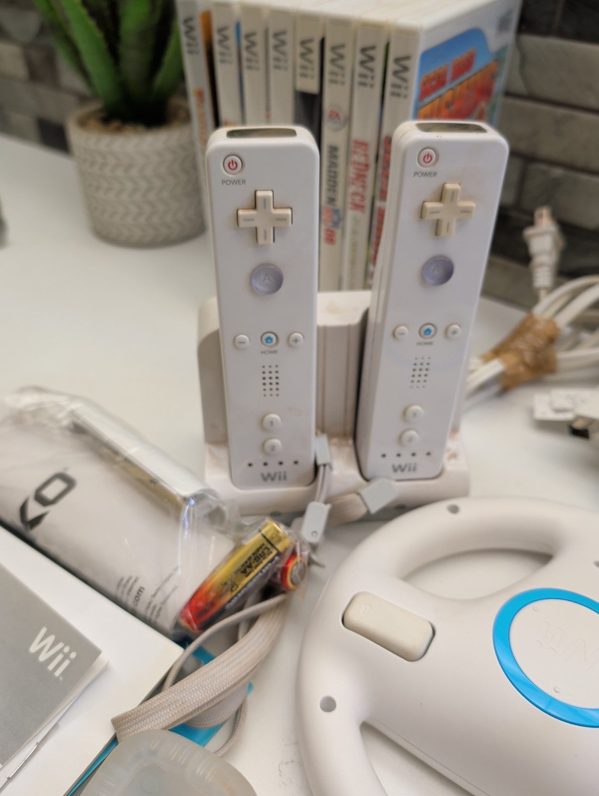 Nintendo Wii Console, Games, Accessories Bundle -all Tested Works
