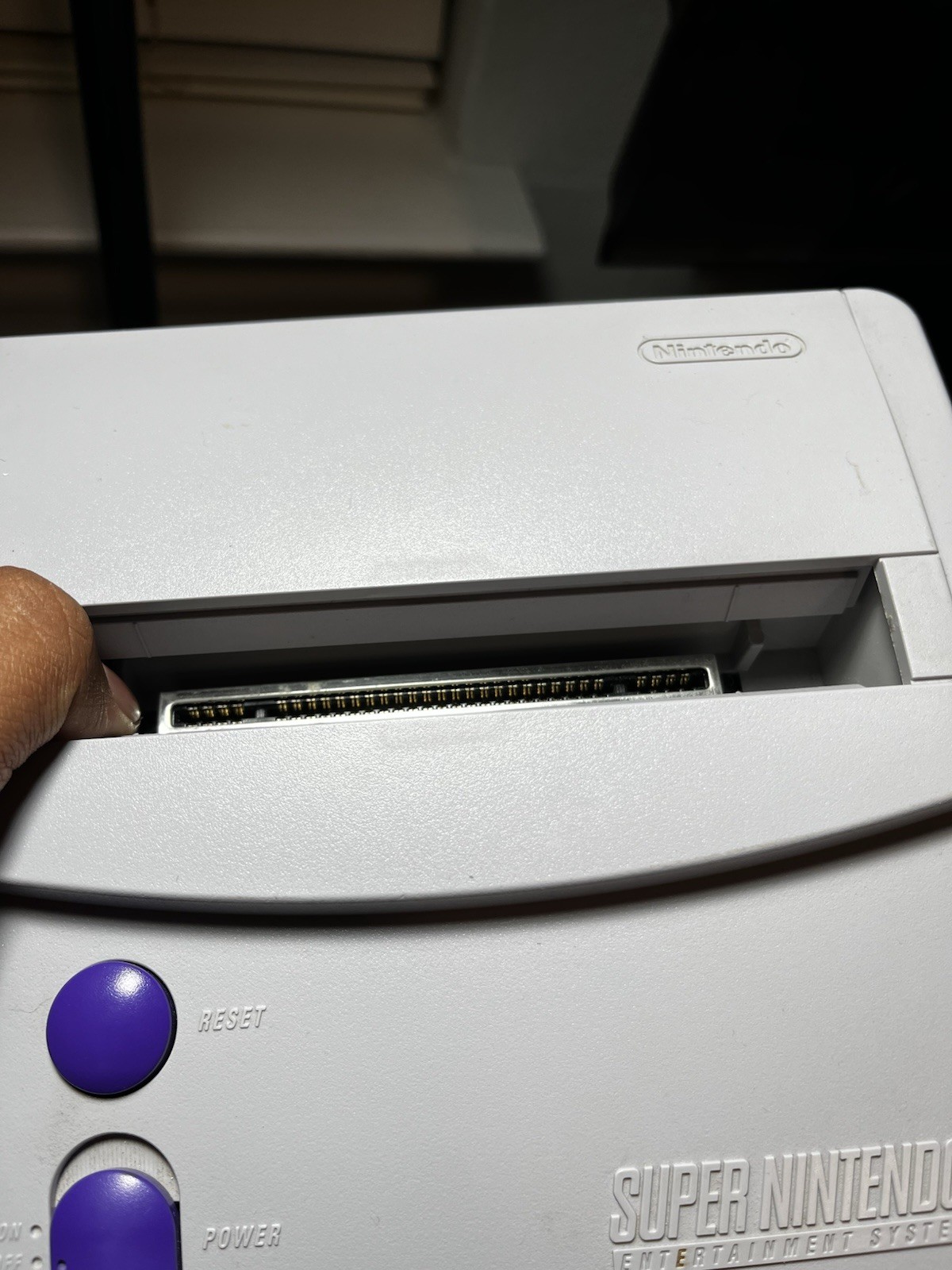 Super Nintendo SNES Jr Console, Complete In Box