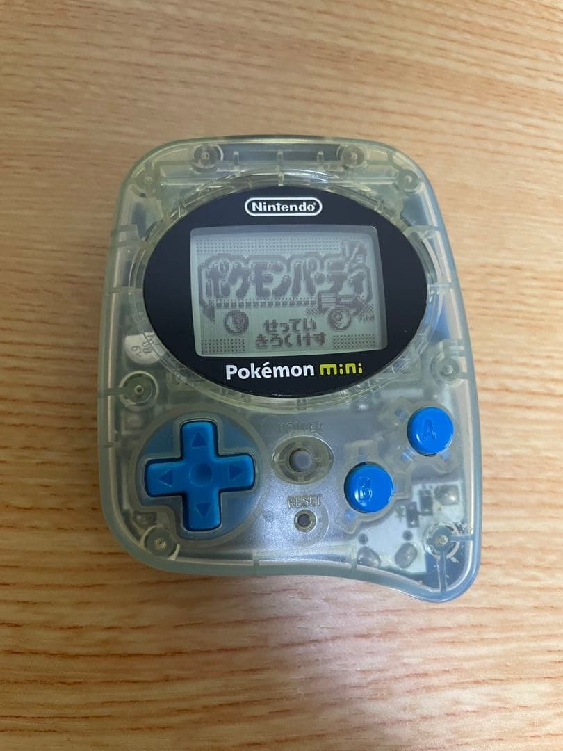 POKEMON MINI WOOPER BLUE Console MIN-001 Nintendo From Japan Tested
