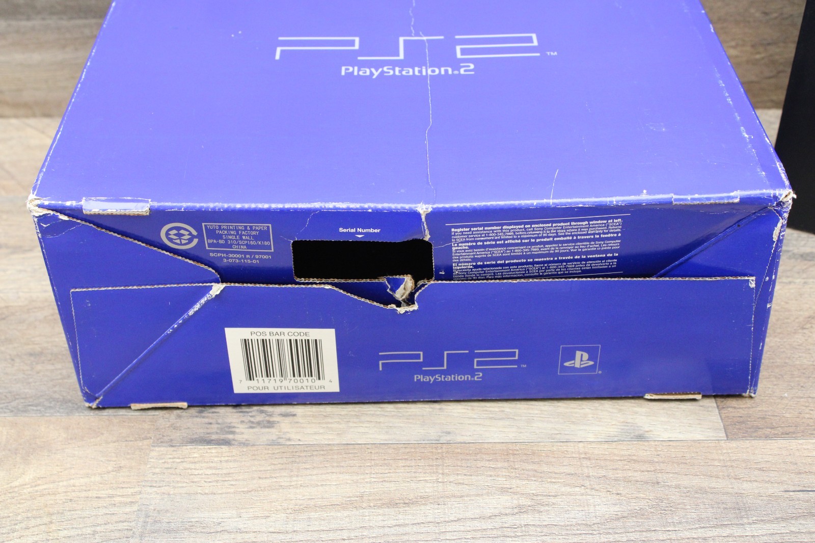 Sony PlayStation 2 PS2 SCPH-30001 R Video Game Console with Box – Tested CLEAN
