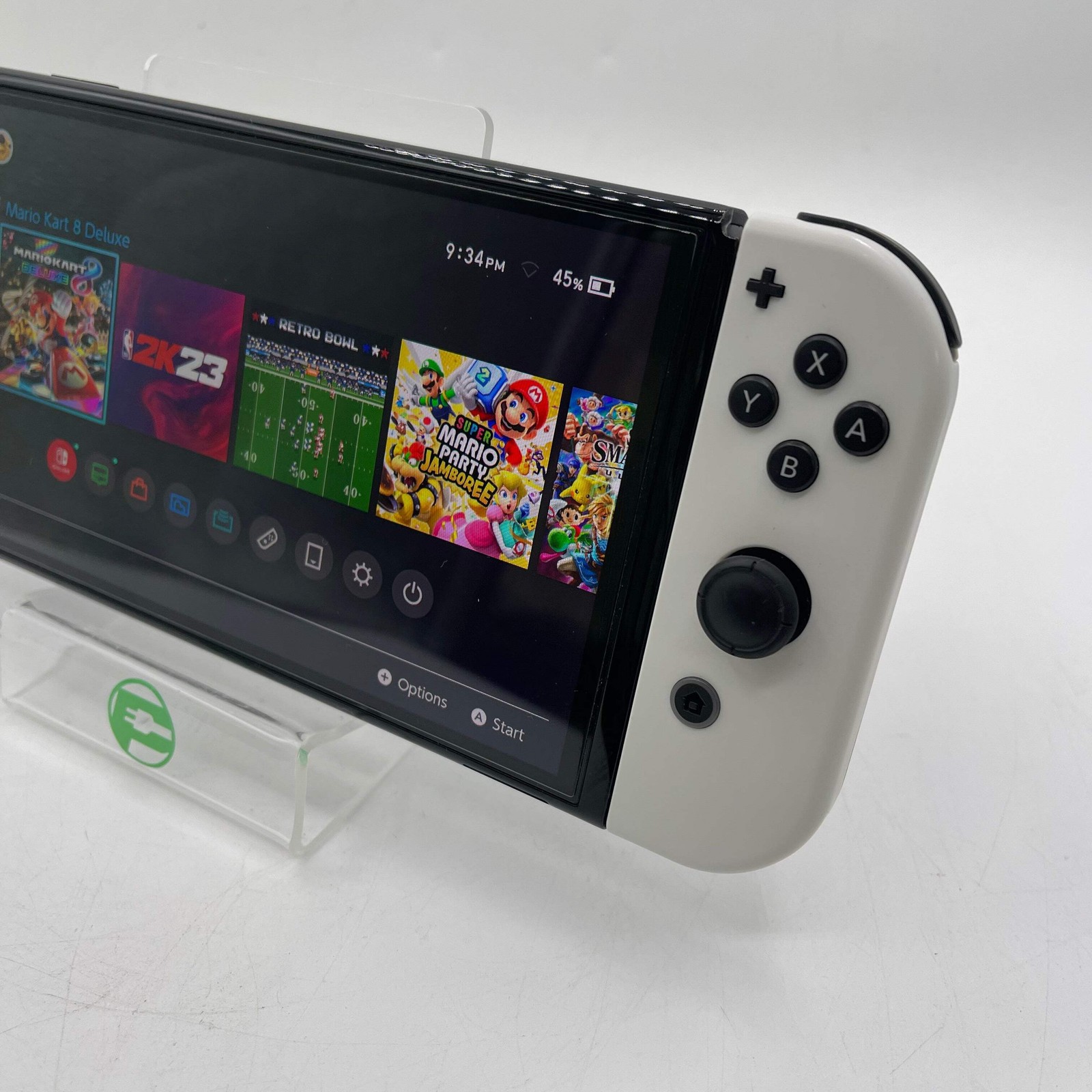 Nintendo Switch OLED Console Gaming System HEG-001 Arctic White