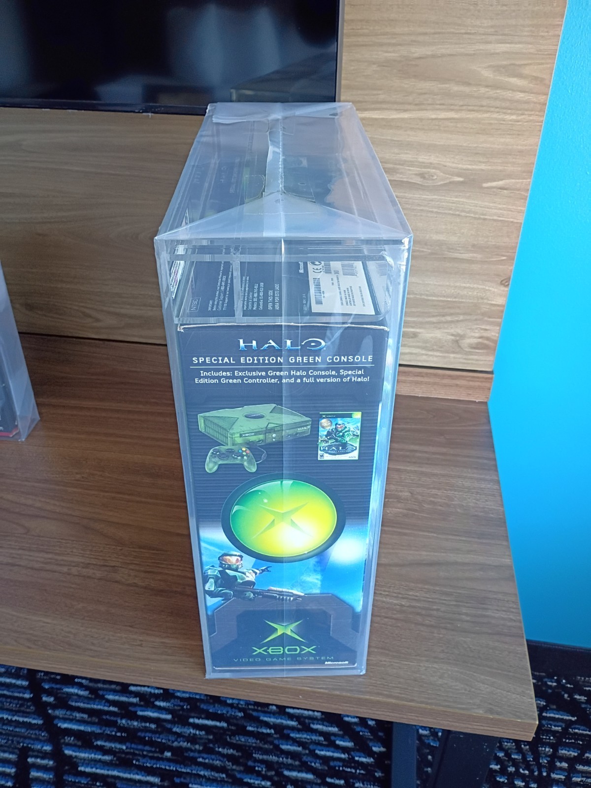 Microsoft XBOX Halo Special Edition Green Console System New 2001 Sealed VGA 85