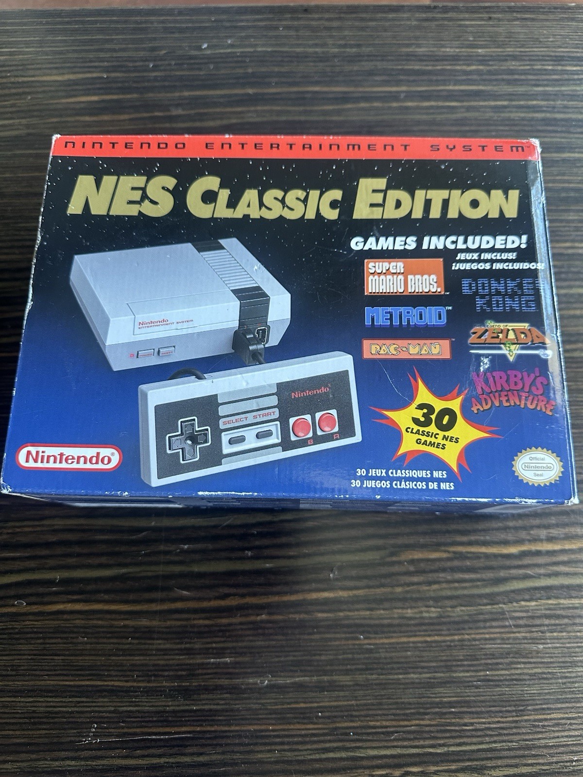 Nintendo NES Classic Edition HDMI Mini Home Console – White (FB8280BW)