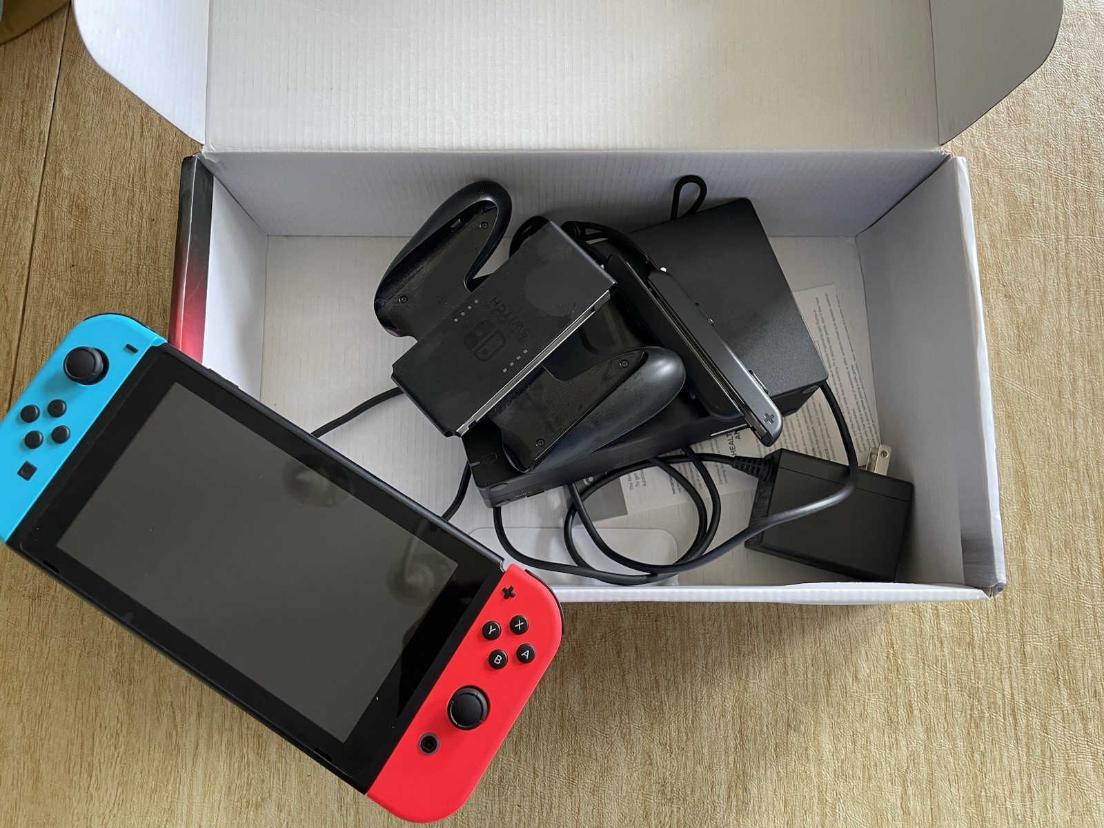 Nintendo Switch 32GB Handheld Console – Neon Red/Neon Blue