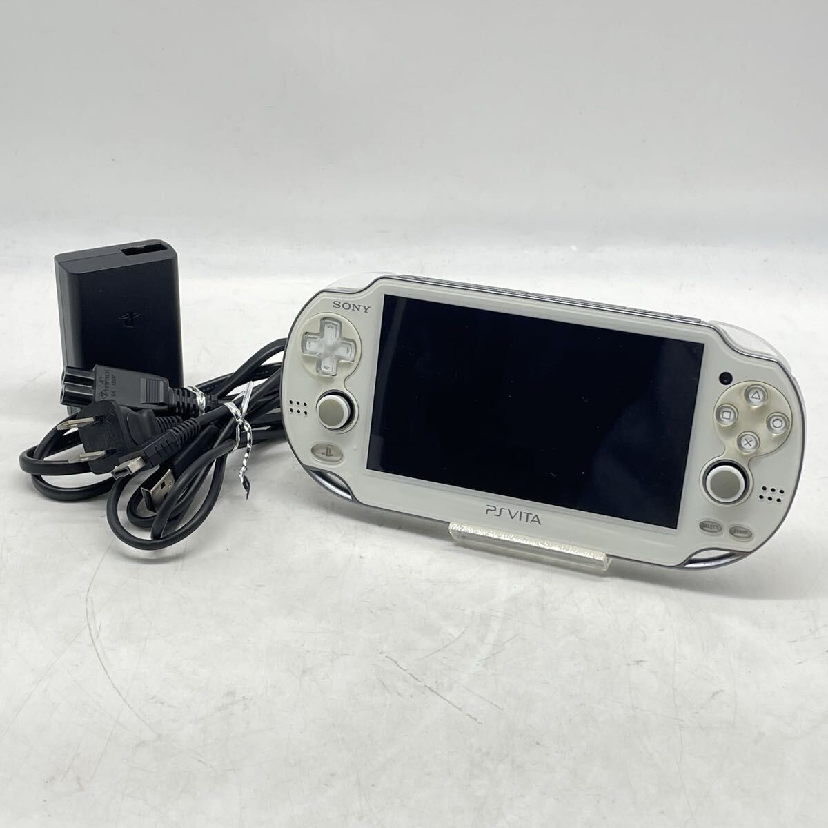 PS Vita Crystal White PCH 1000 ZA02 w/Charger
