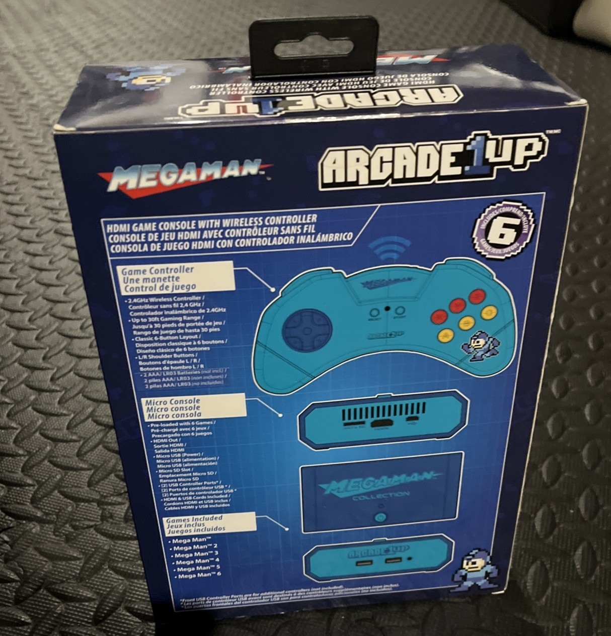 Arcade1Up Mega Man Collection HDMI Console Wireless Controller NEW Sealed
