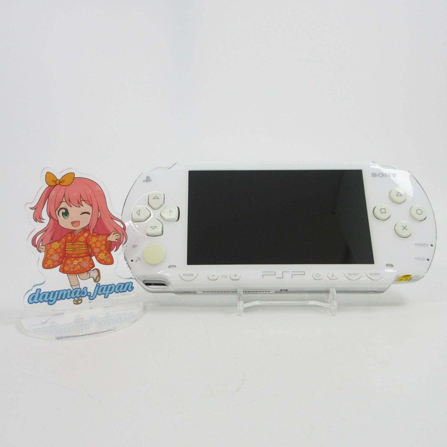 【Excellent】Sony PSP-1000 Ceramic White Console Only No Battery Japan Ver. #RET08