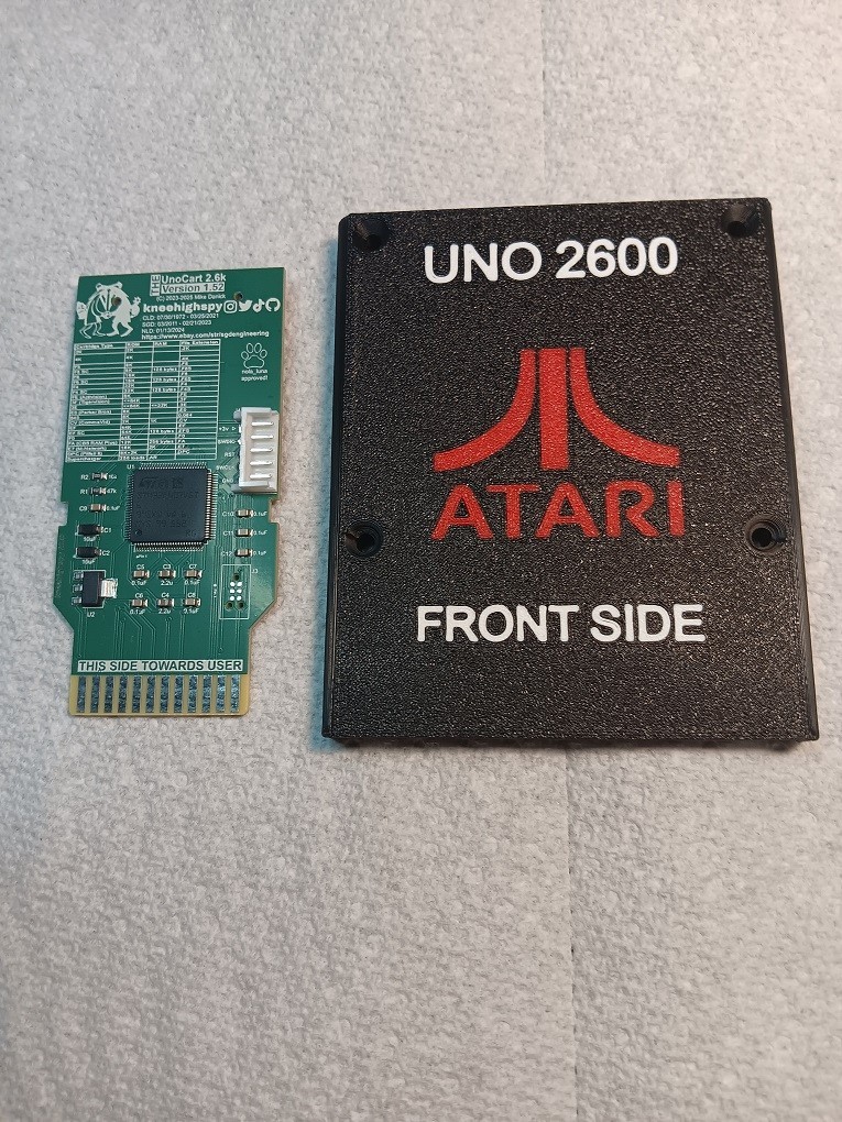 Atari 2600 UNO multigame cartridge