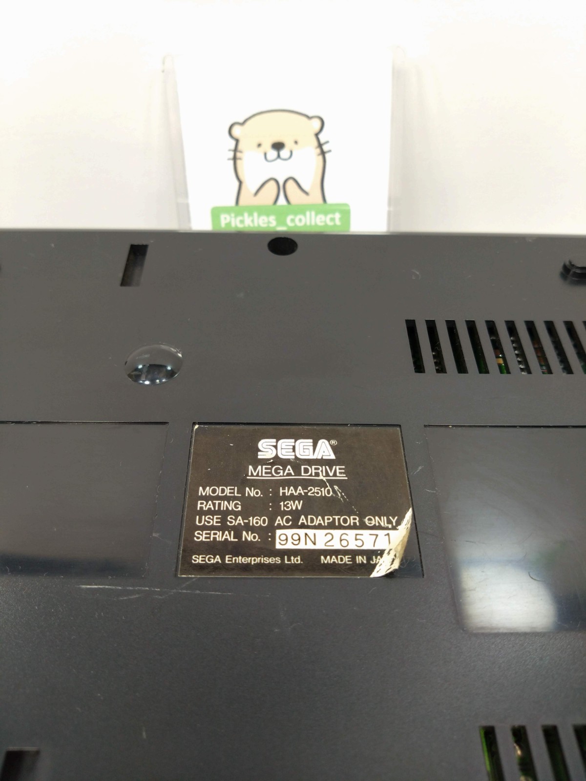 Mega Drive HAA-2510 Console w/5 cartridges Tested SEGA Genesis NTSC-J 0415A