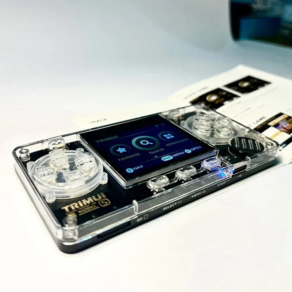 Model S Handheld Game Machine 2 Inch Ips Screen Extremely Compact7724