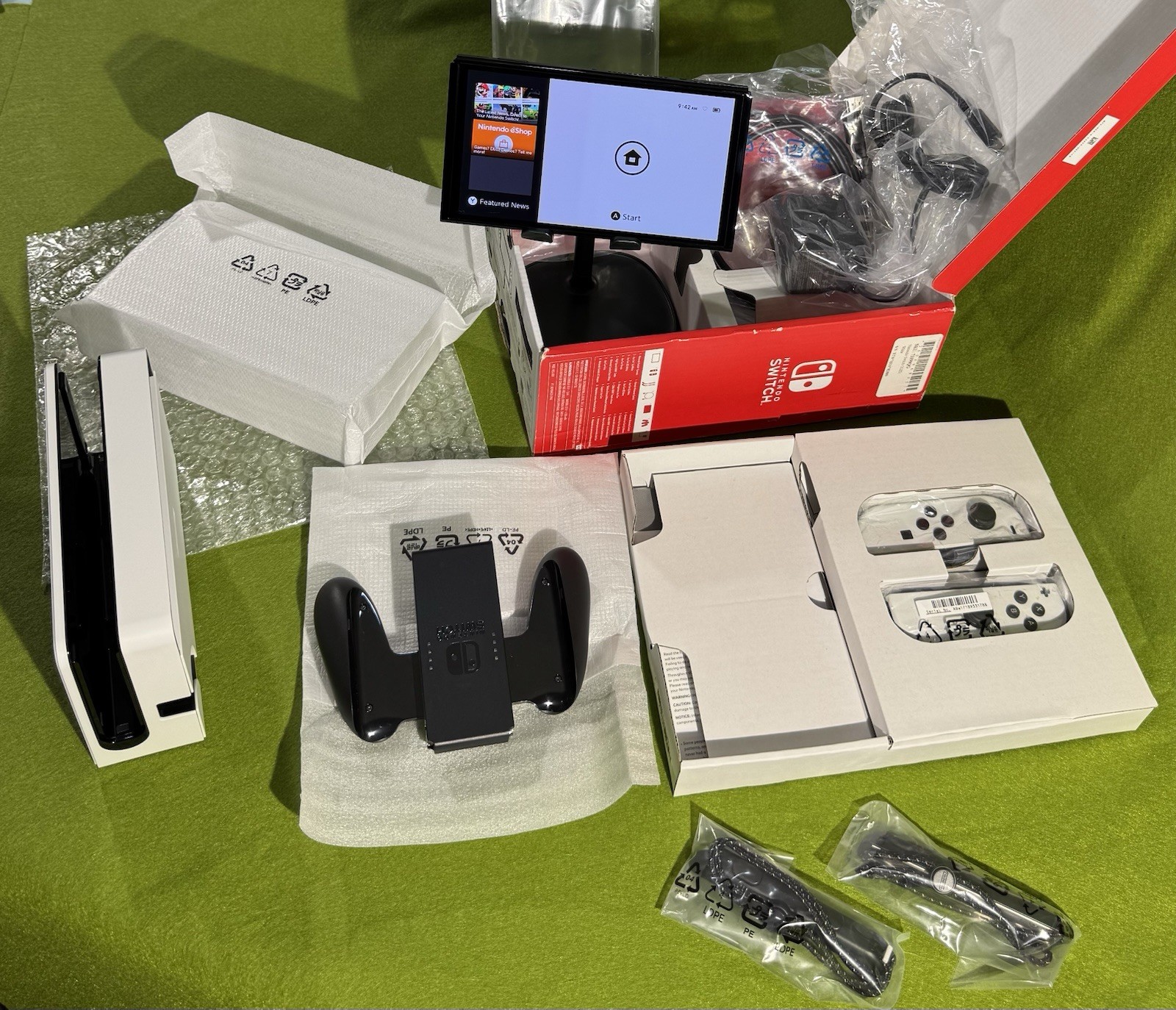 💥OPEN BOX💥NINTENDO SWITCH OLED HEG-001 HANDHELD CONSOLE 64GB ~💥 TESTED💥