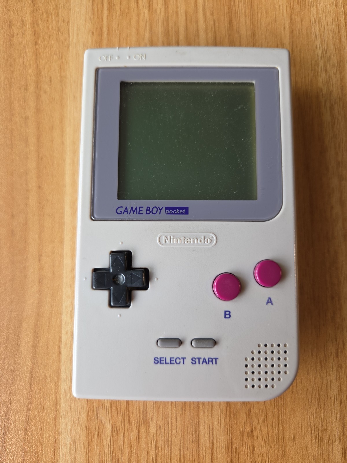Nintendo Game Boy Pocket Grey Handheld Console MGB-001