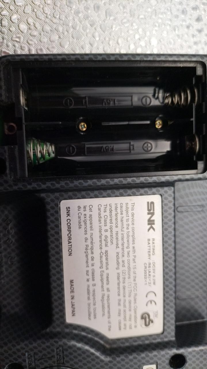 NEOGEOPOCKET COLOR Model NEOGIOPOCKET SNK (Carbon Black)