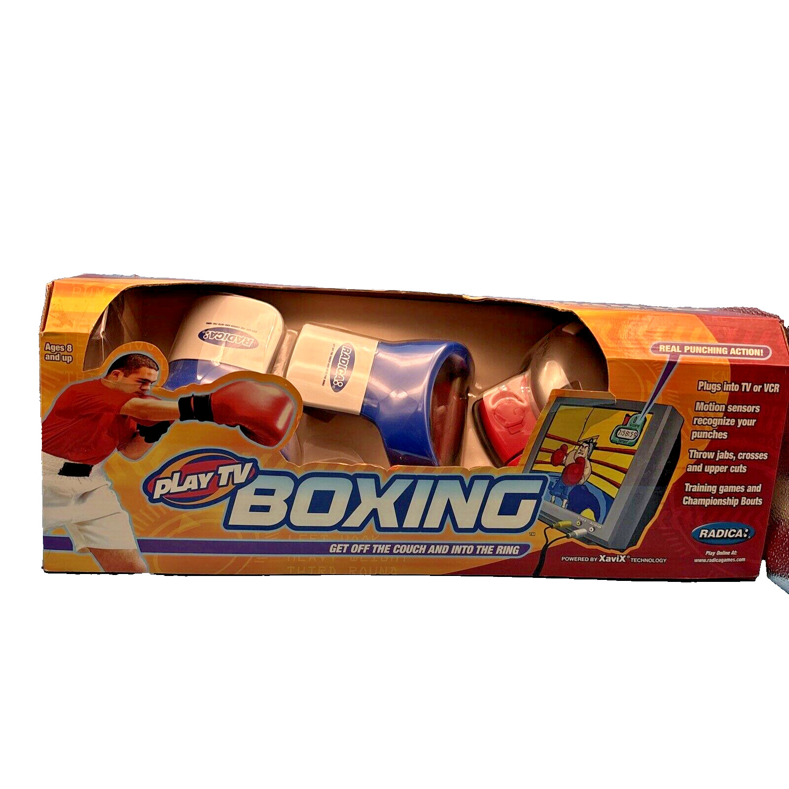 Play TV Boxing GET OFF THE COUCH AND INTO THE RING By Radica 2002