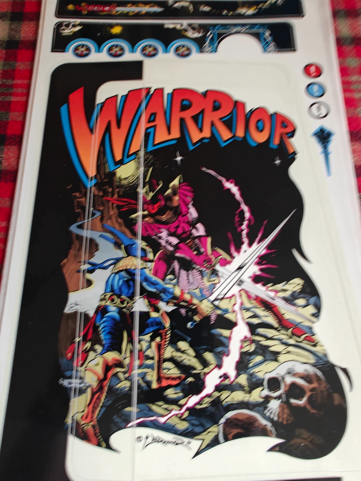 Vectrex Console VectrexWraps Warrior 1st Edition #14/35 Limited Wrap Rare 2014