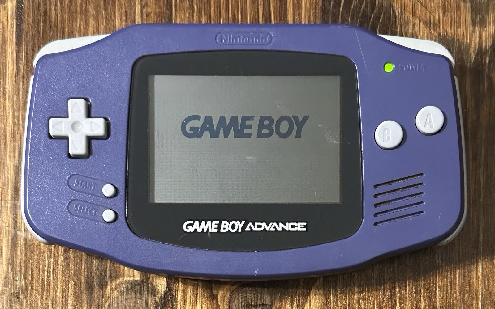 Nintendo Game Boy Advance GBA Console AGB-001 – Indigo Purple