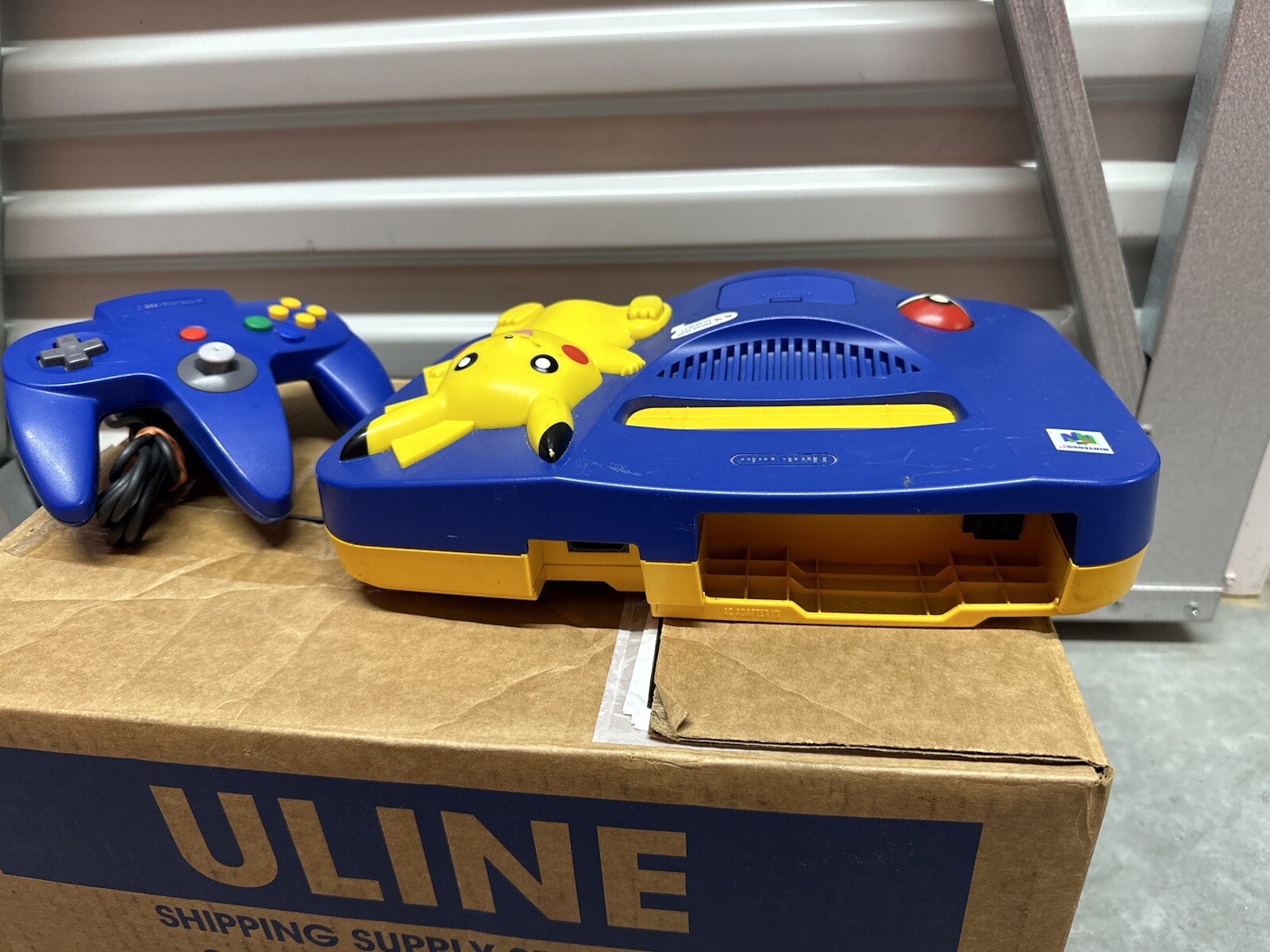 Pikachu N64 Console With Control Nintendo