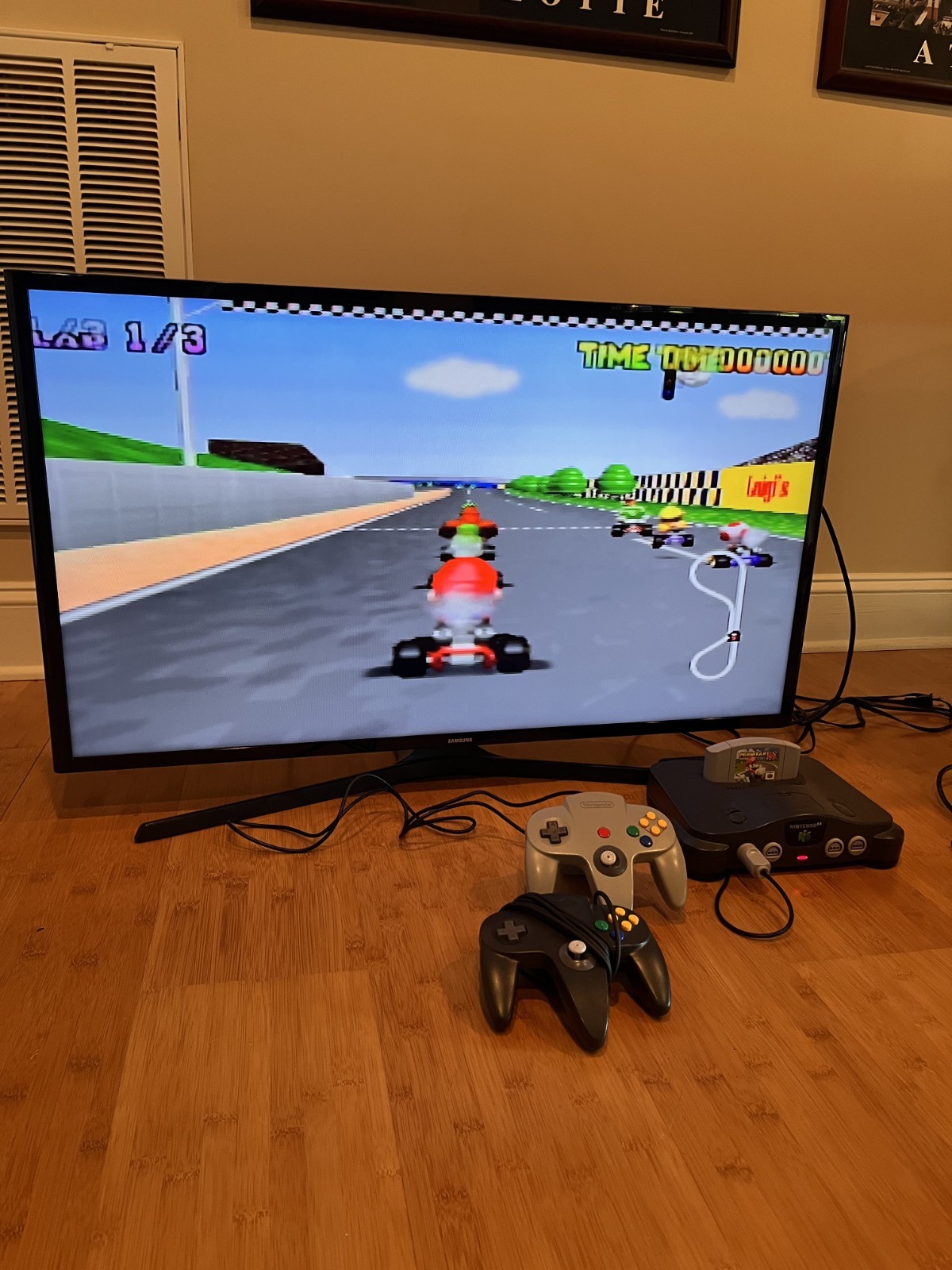 Nintendo 64 Console – 2 Controllers + Rumble, Transfer & Jumper Paks – See Below