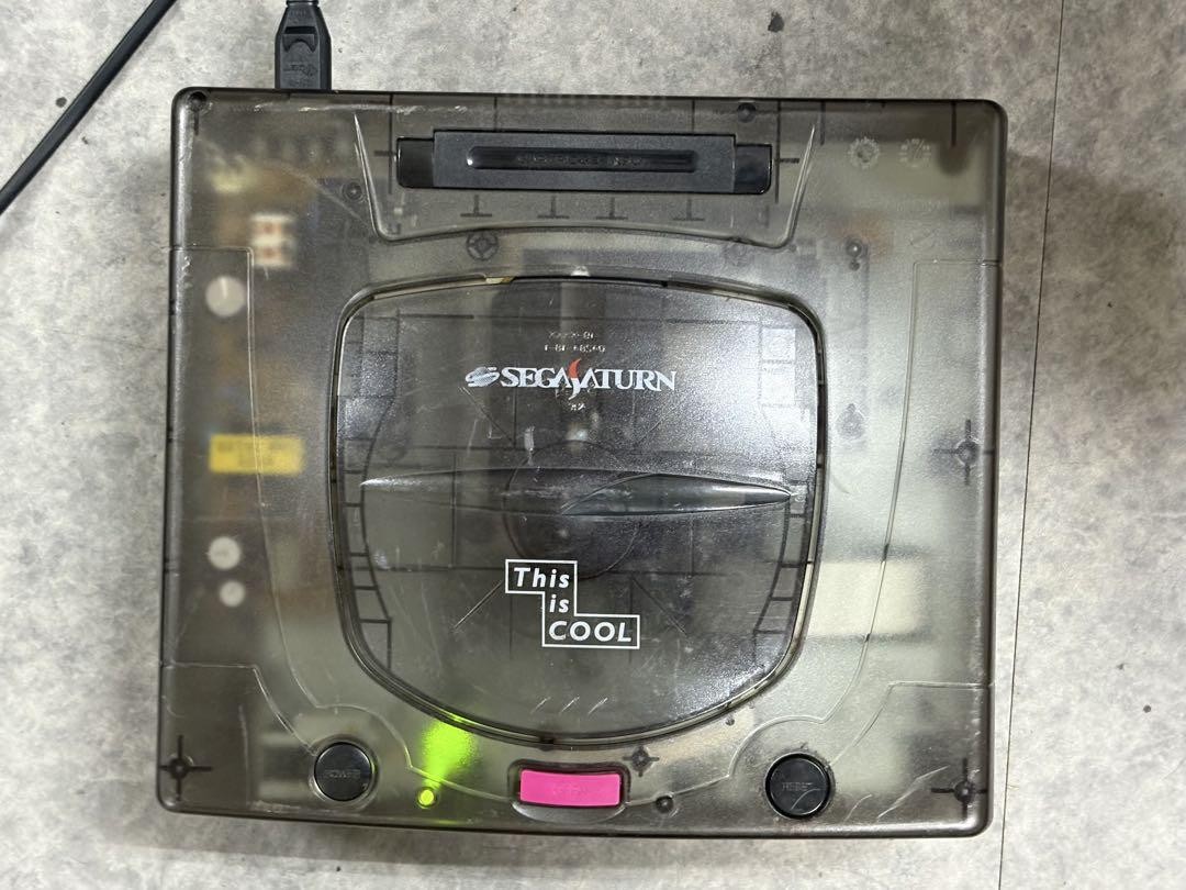SEGA Saturn Skeleton Console only HST-3220 Japan Tested s1291M